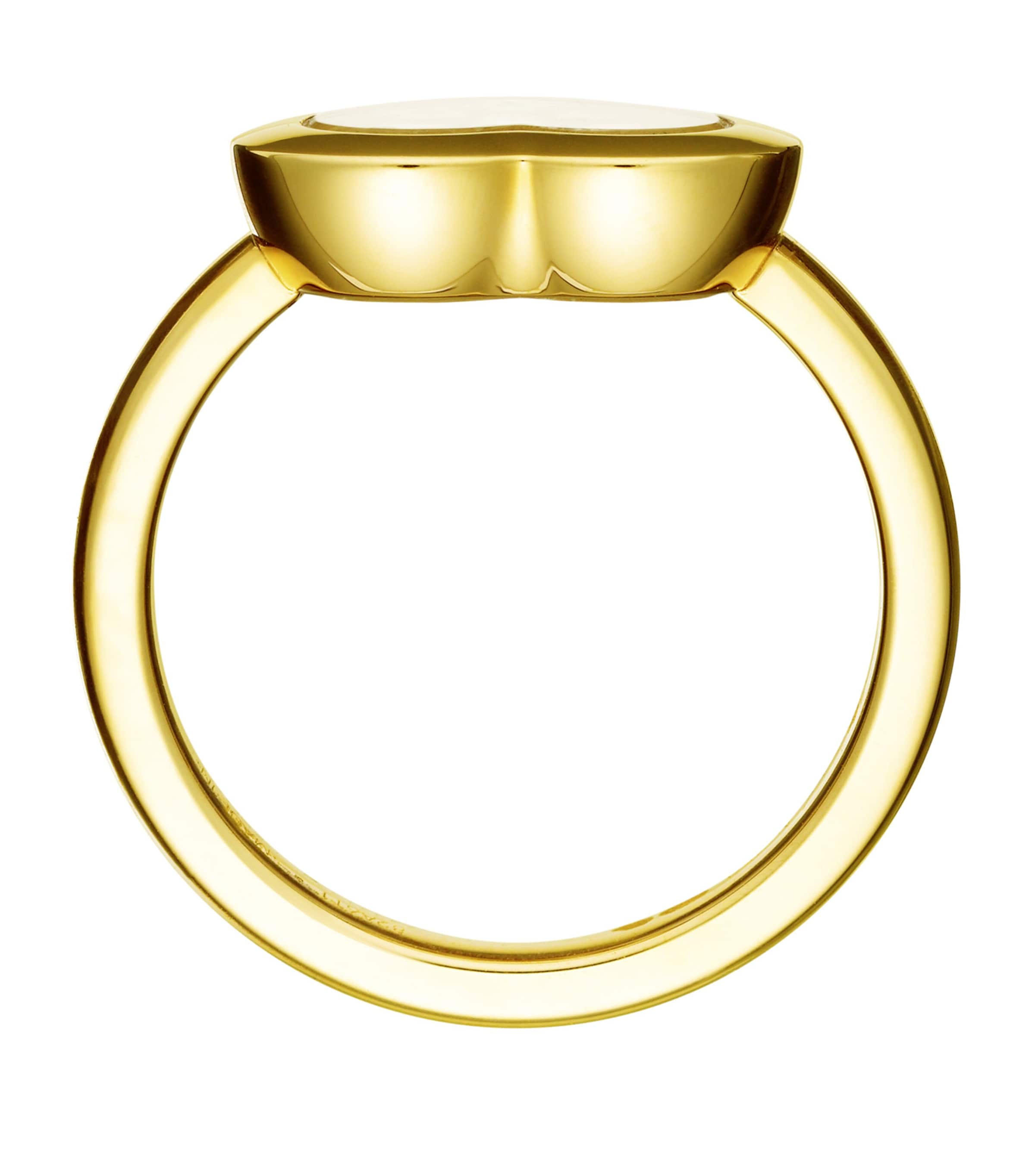 Yellow Gold and Diamond Happy Diamonds Icons Ring Image 2