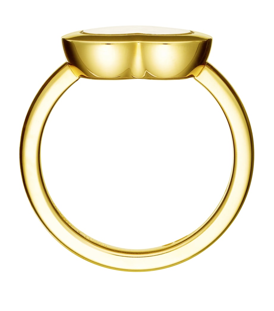 Yellow Gold and Diamond Happy Diamonds Icons Ring Image 2