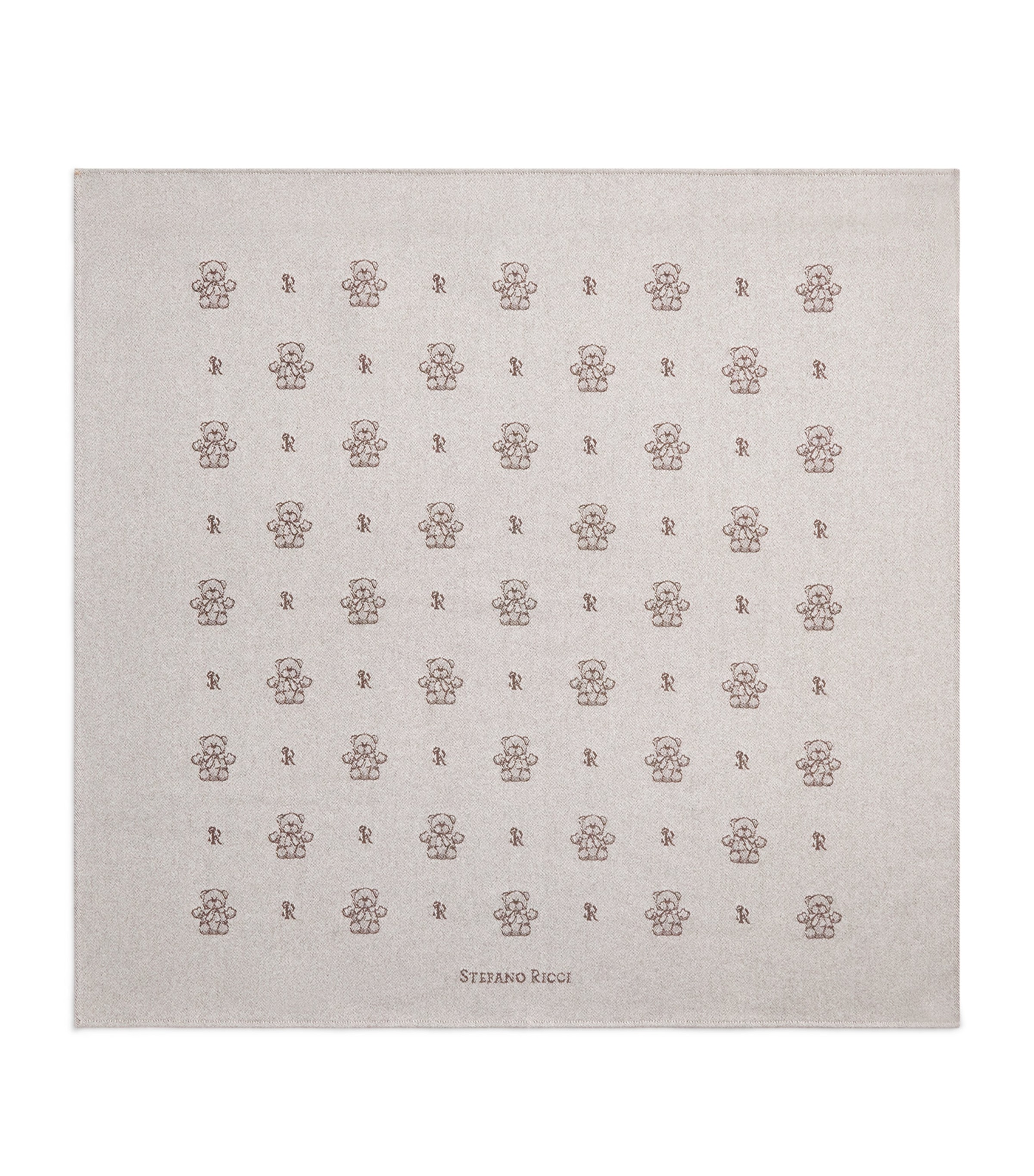 Stefano Ricci Kids Cashmere Teddy Blanket (90cm x 90cm) Image 1