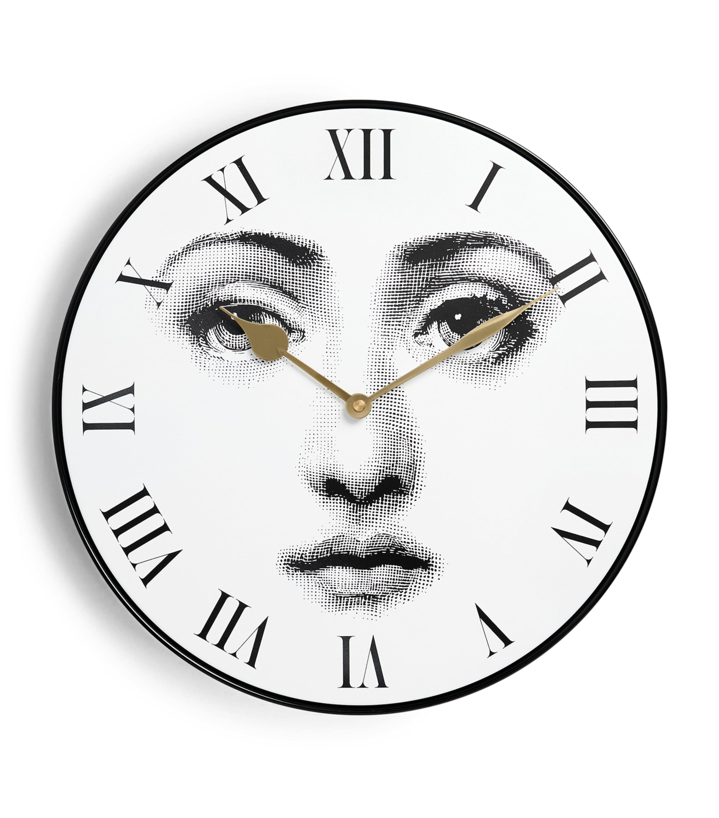 Fornasetti Tema e Variazioni No. 6 Wall Clock Image 1