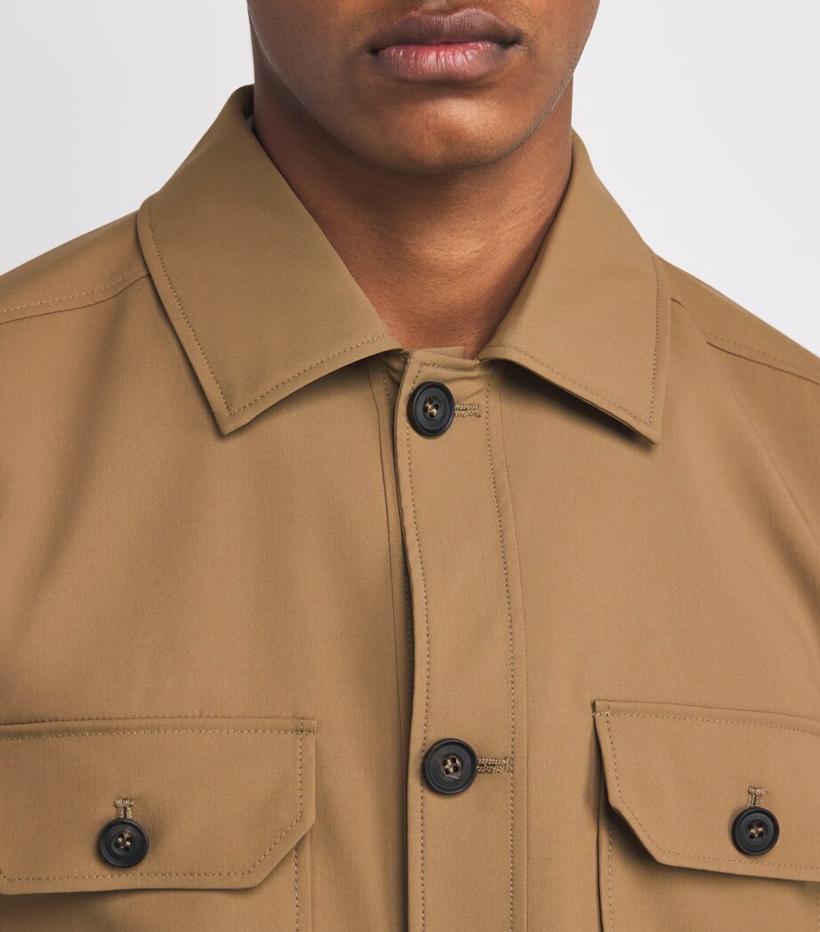 Virgin Wool-Blend Jacket 035 NATURAL / BEIGE Image 6