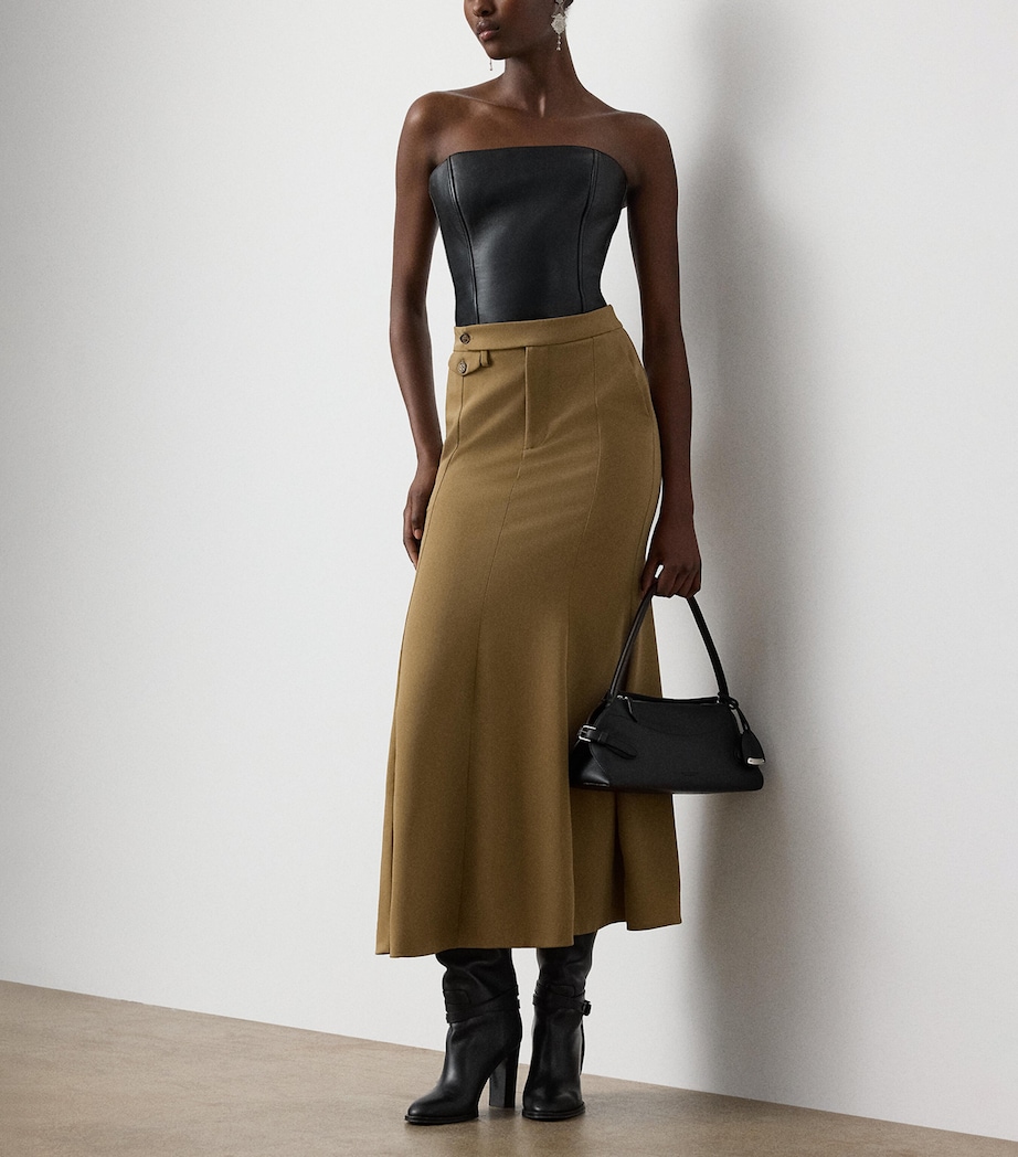 Lambskin Gwyneth Bustier BLACK Image 2