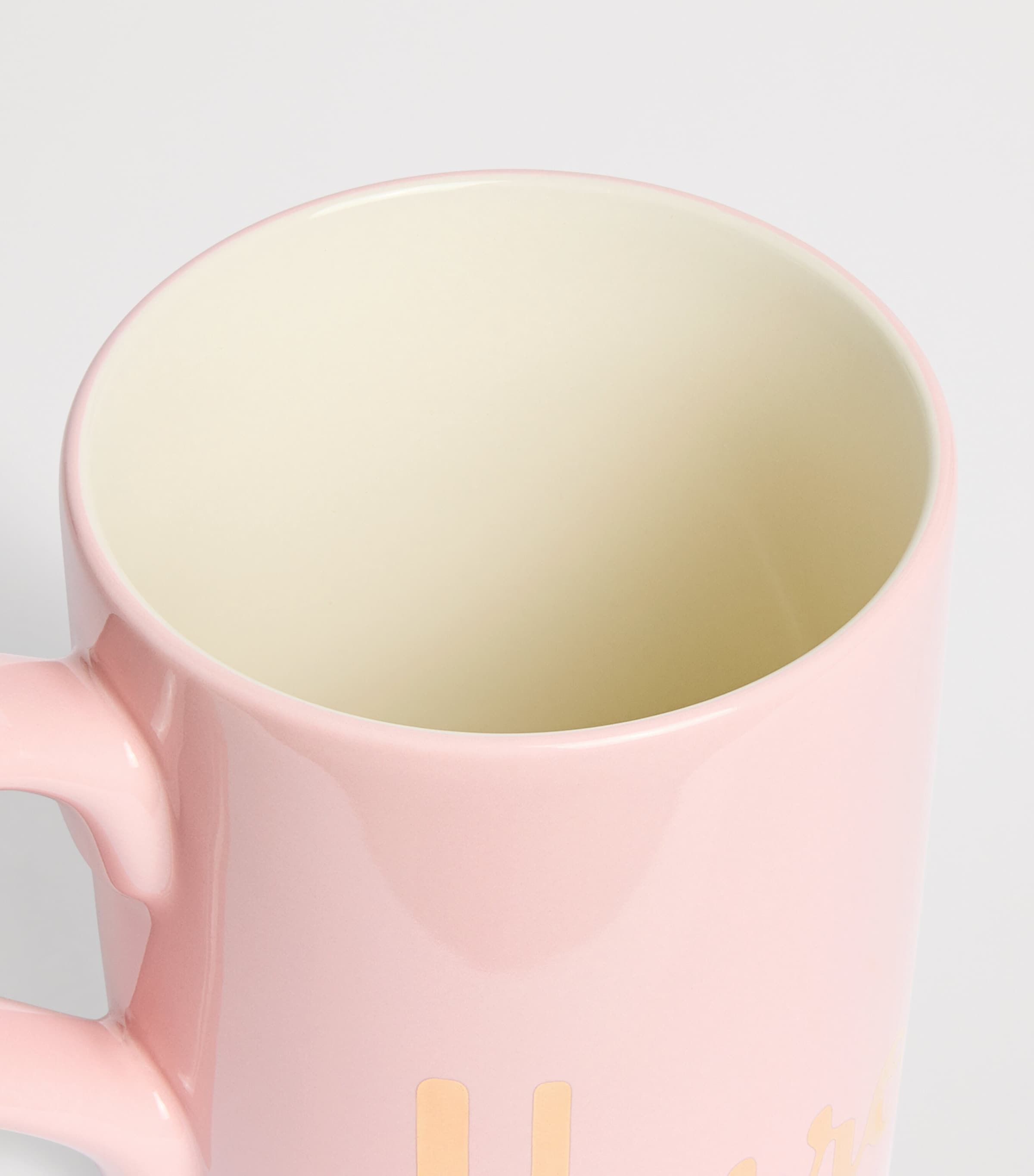 Harrods Logo Mug Pink Image 3