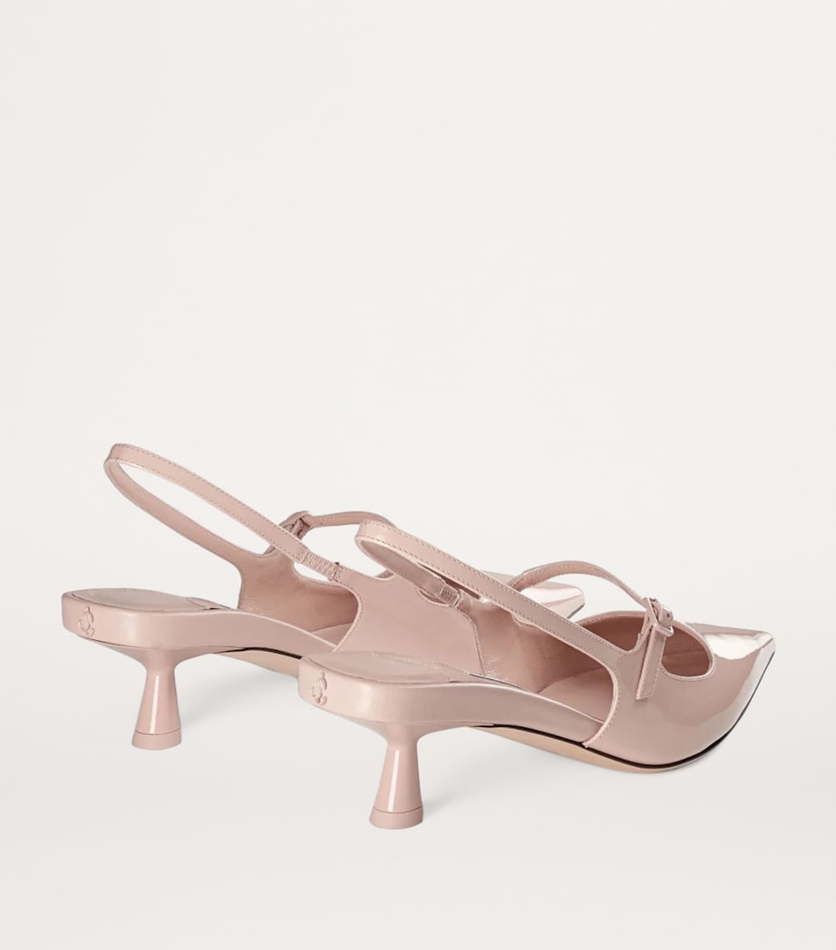 Jimmy Choo Didi 45 Leather Slingback Pumps Macaron Image 4