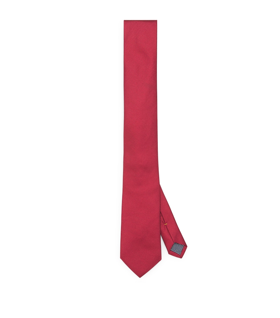 Silk Tie 58-RED Image 1