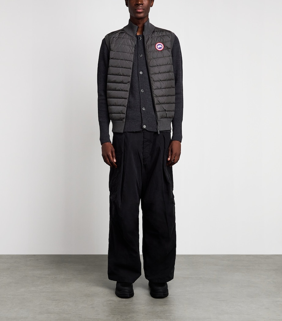 Canada Goose Mens Hybridge Gilet Iron Grey Image 2