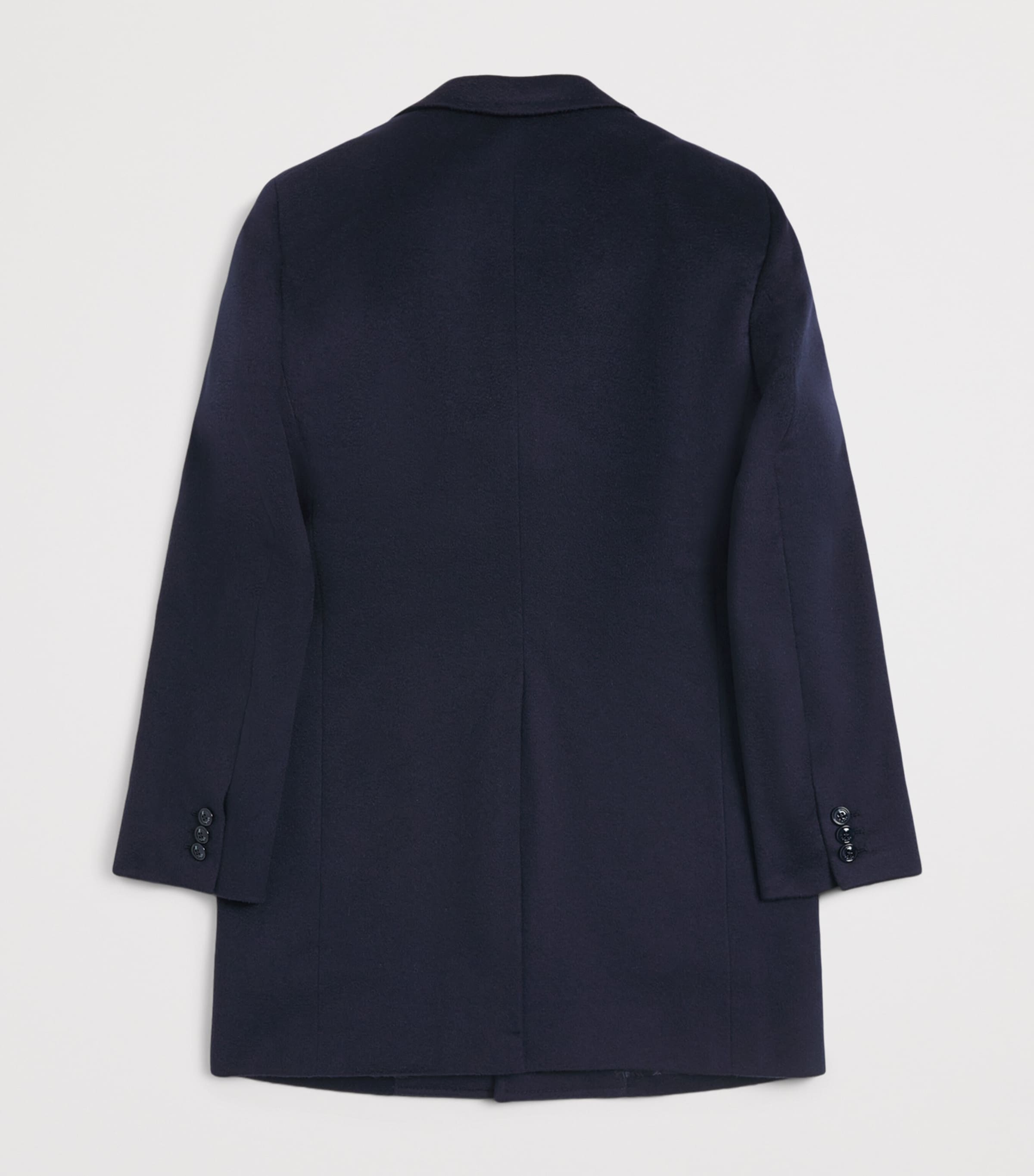 Stefano Ricci Kids Cashmere Overcoat (10-16 Years) Dark Bluec. Image 2