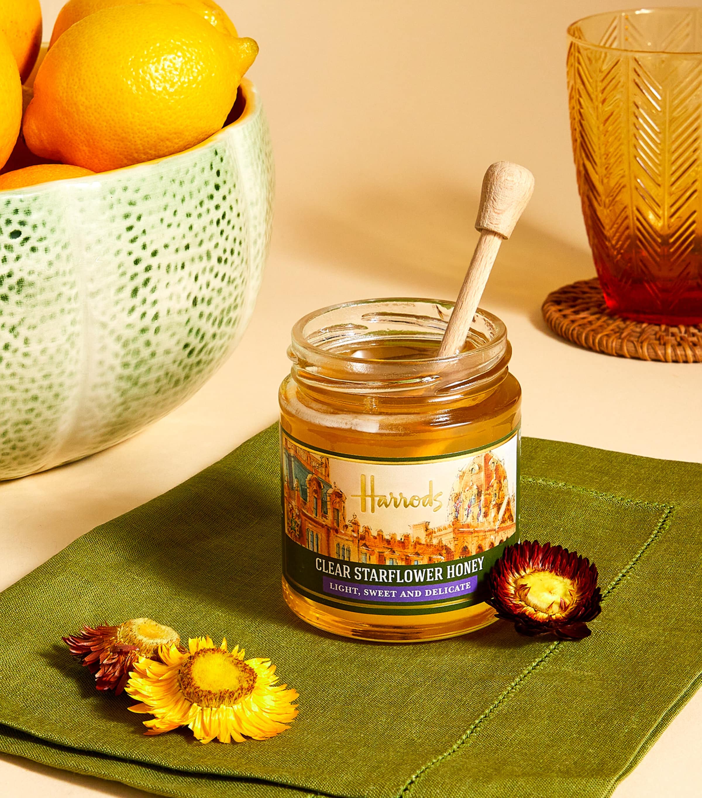Harrods Clear Starflower Honey (277g) Image 2