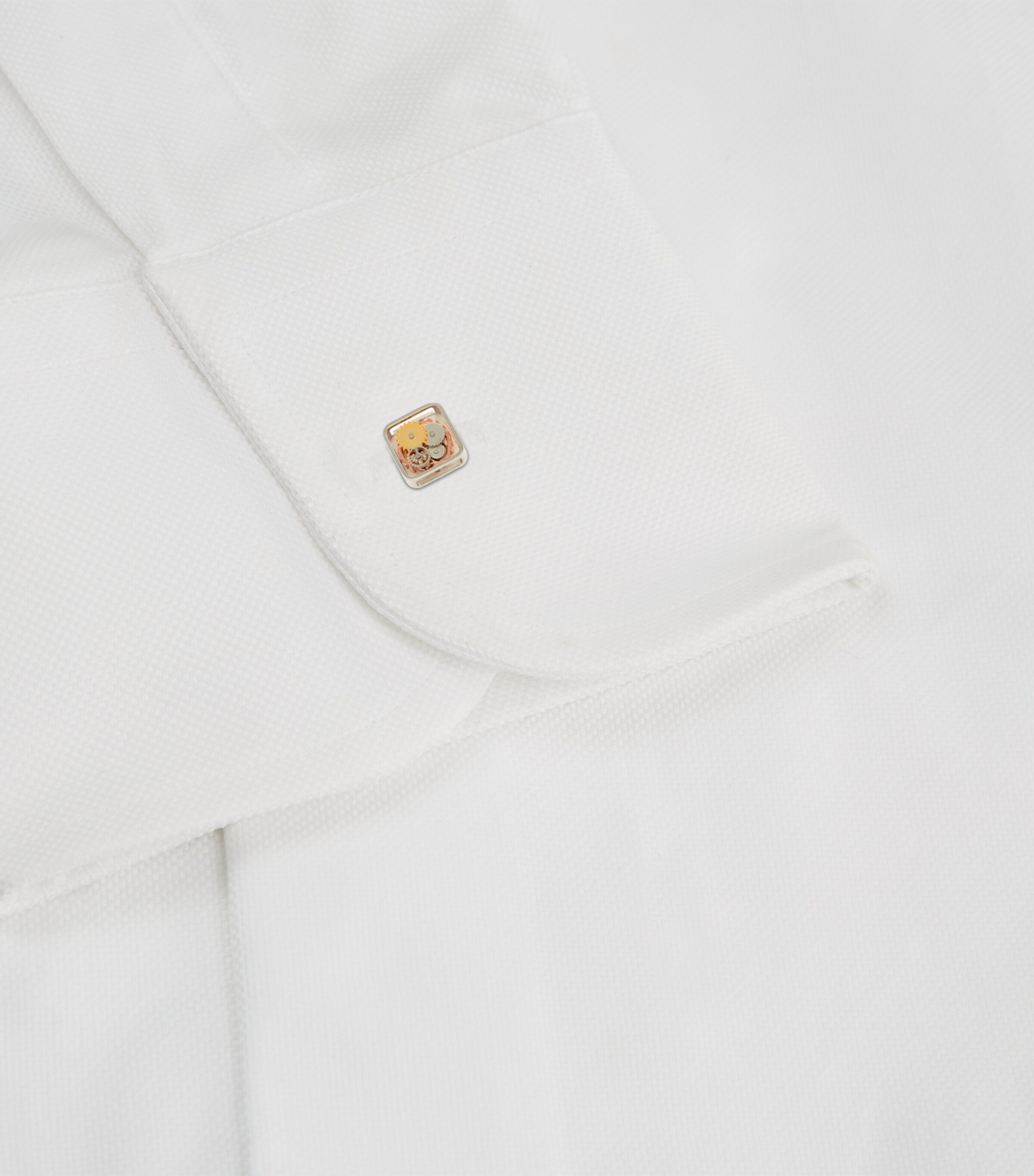 Square Gear Cufflinks SILVER SILVER Image 8