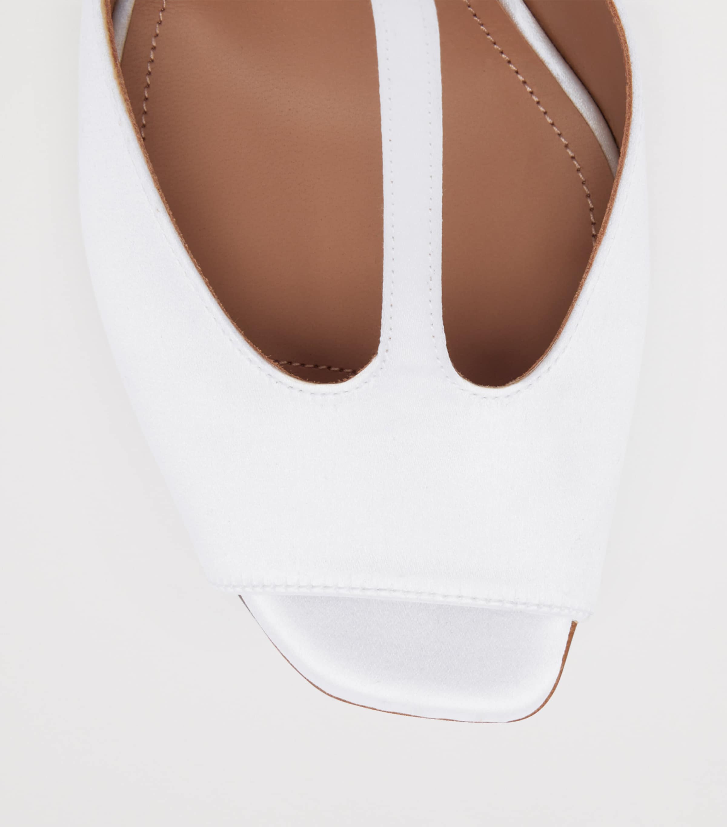 Satin Nomi Sandals 90 WHITE Image 5