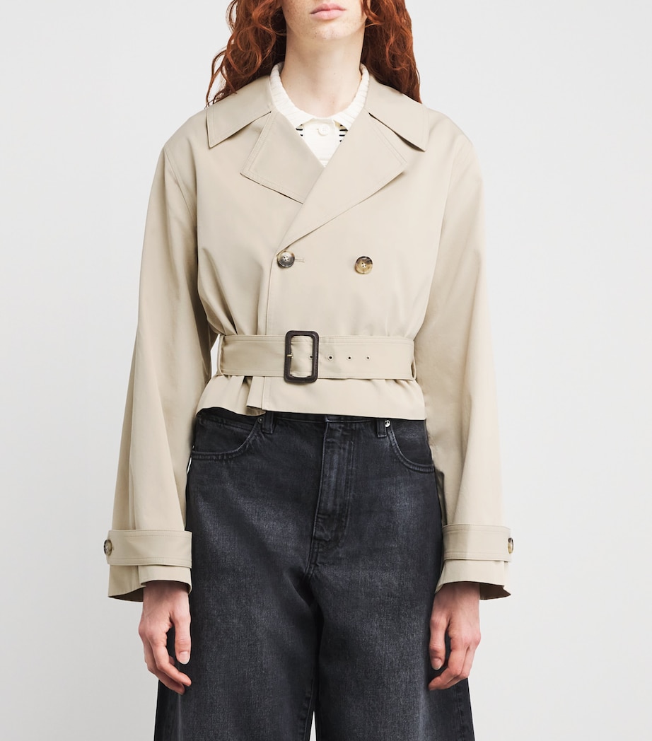 Cotton The Uniform Trench Coat OAT Image 3
