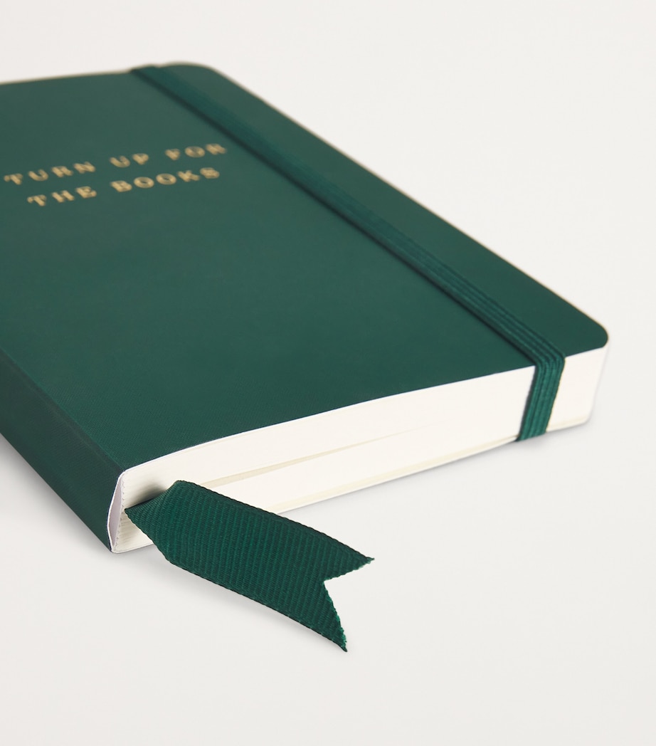 Harrods Logo A6 Notebook Green Image 3