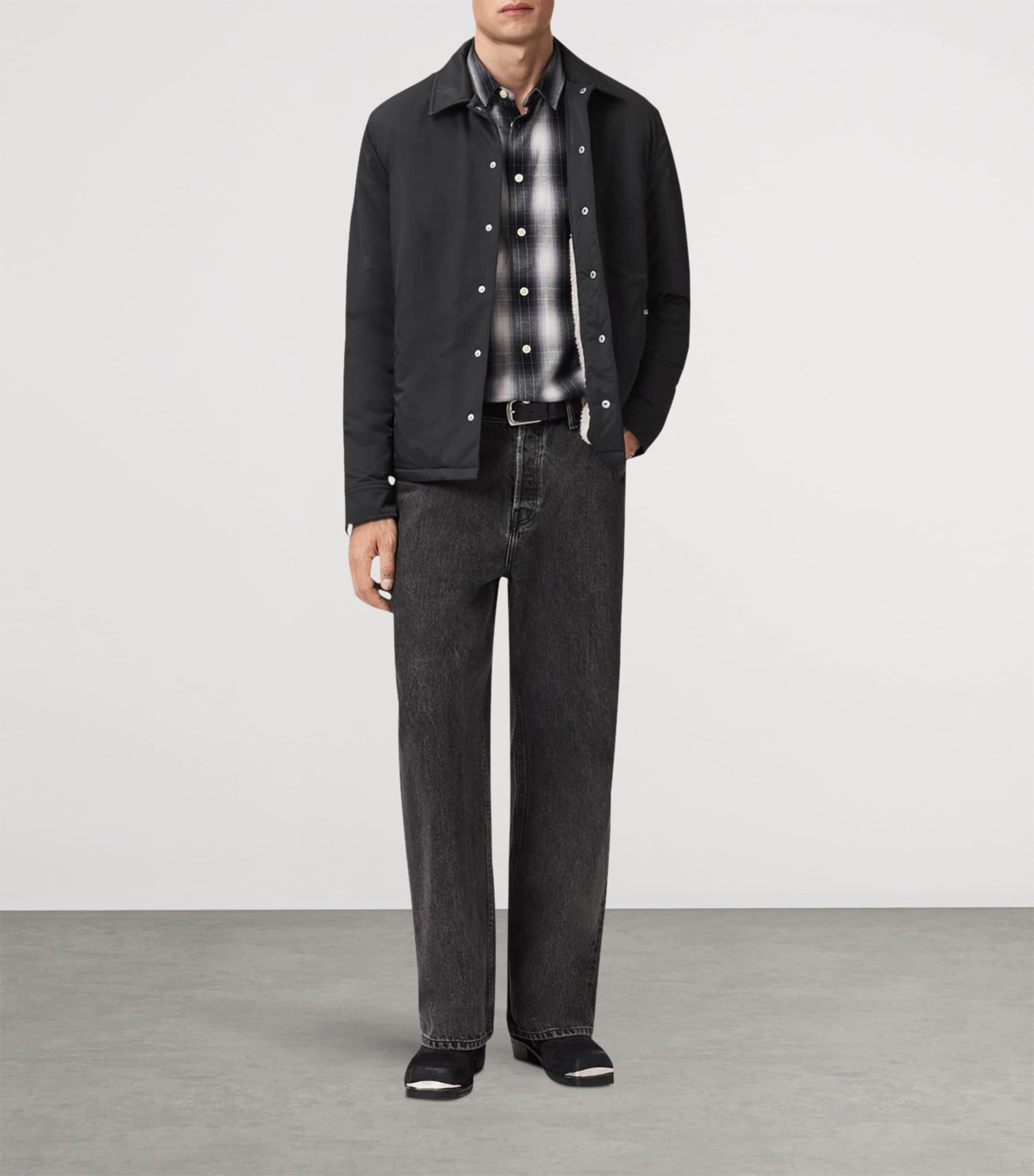 Longhaul Shacket BLACK Image 2