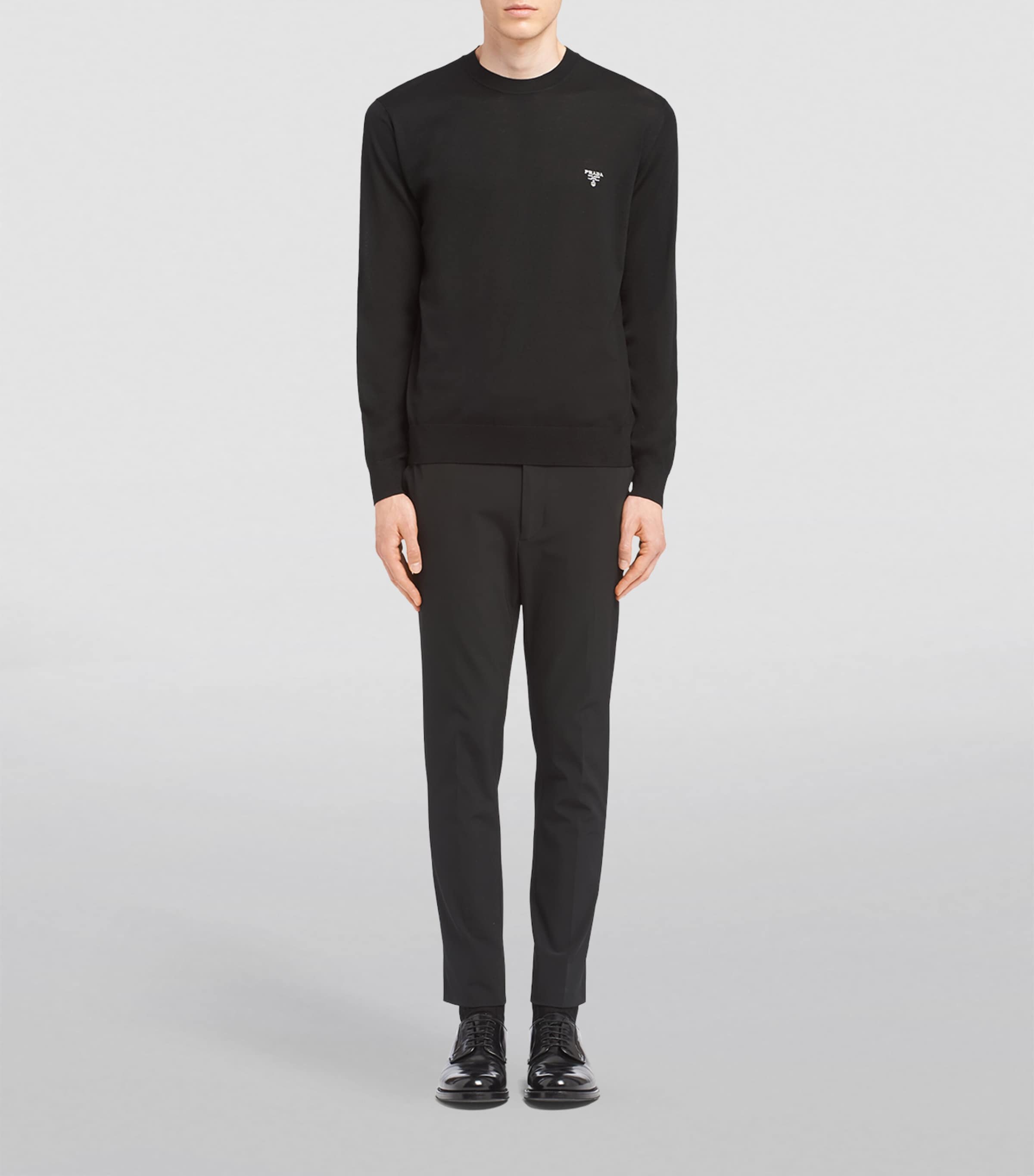 Wool Logo Sweater F0002 Image 2