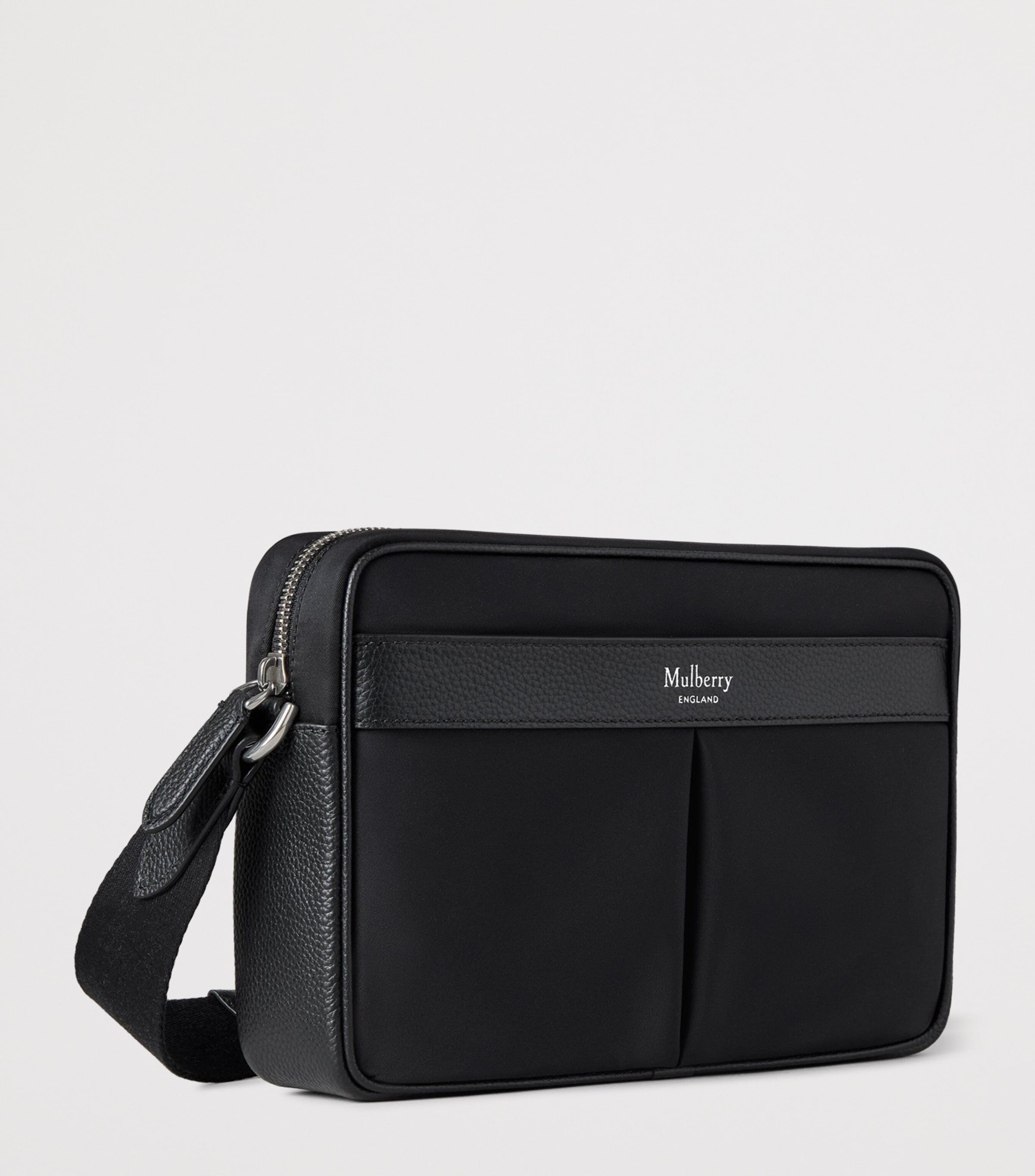 Heritage Nylon Cross-Body Bag BLACK Image 2