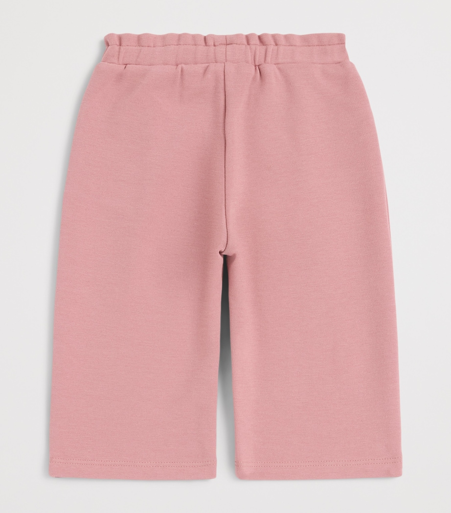 Chloé Kids Jersey Trousers (6-36 Months) Vintage Rose Image 2