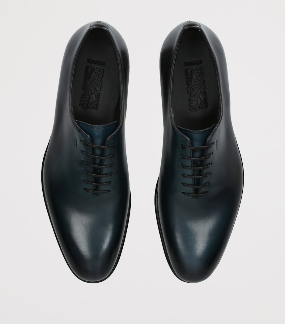 Leather Oxford Shoes BLUE/DARK Image 4