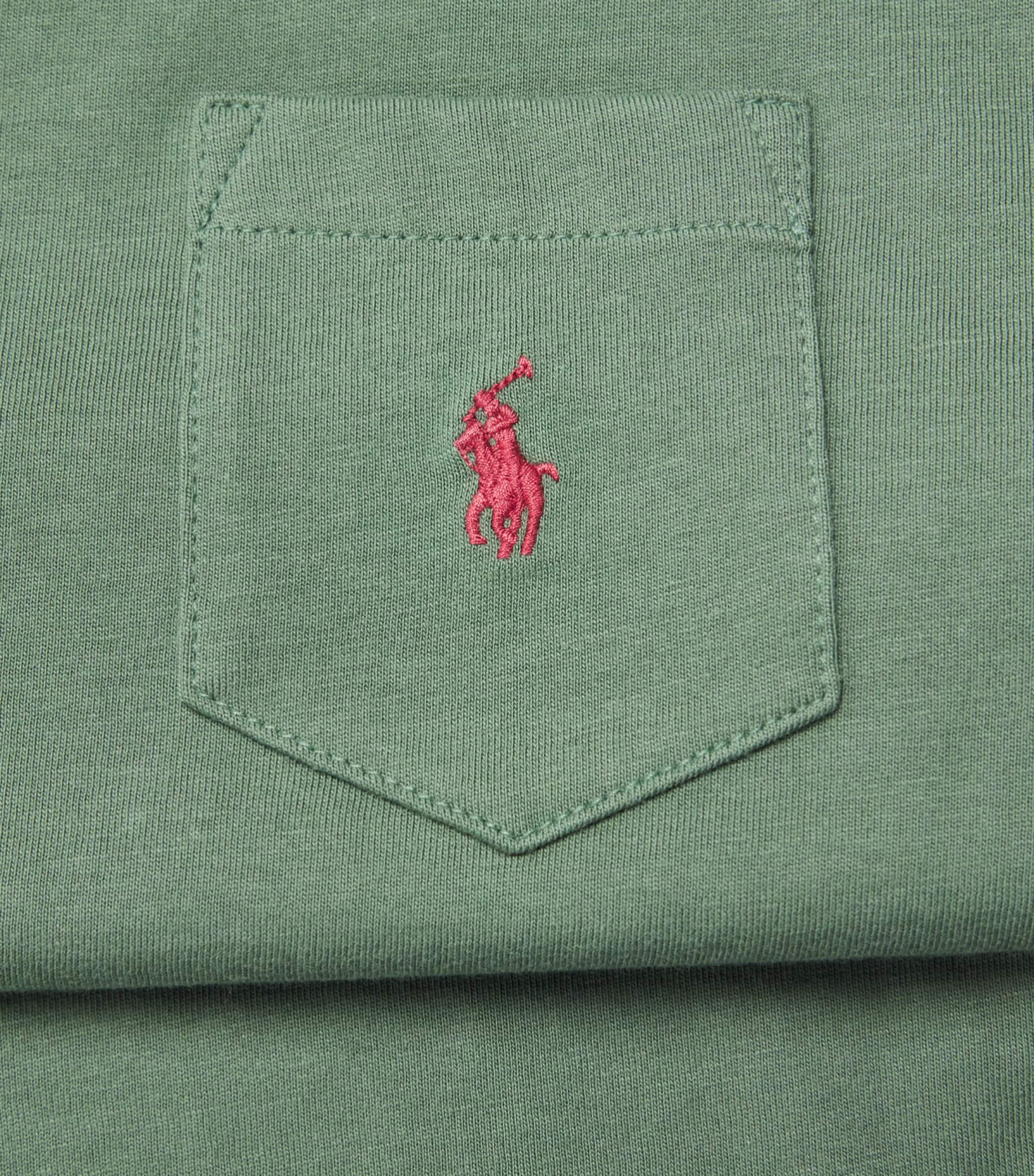 Ralph Lauren Kids Cotton Polo Pony T-Shirt (2-7 Years) Fatigue Image 3