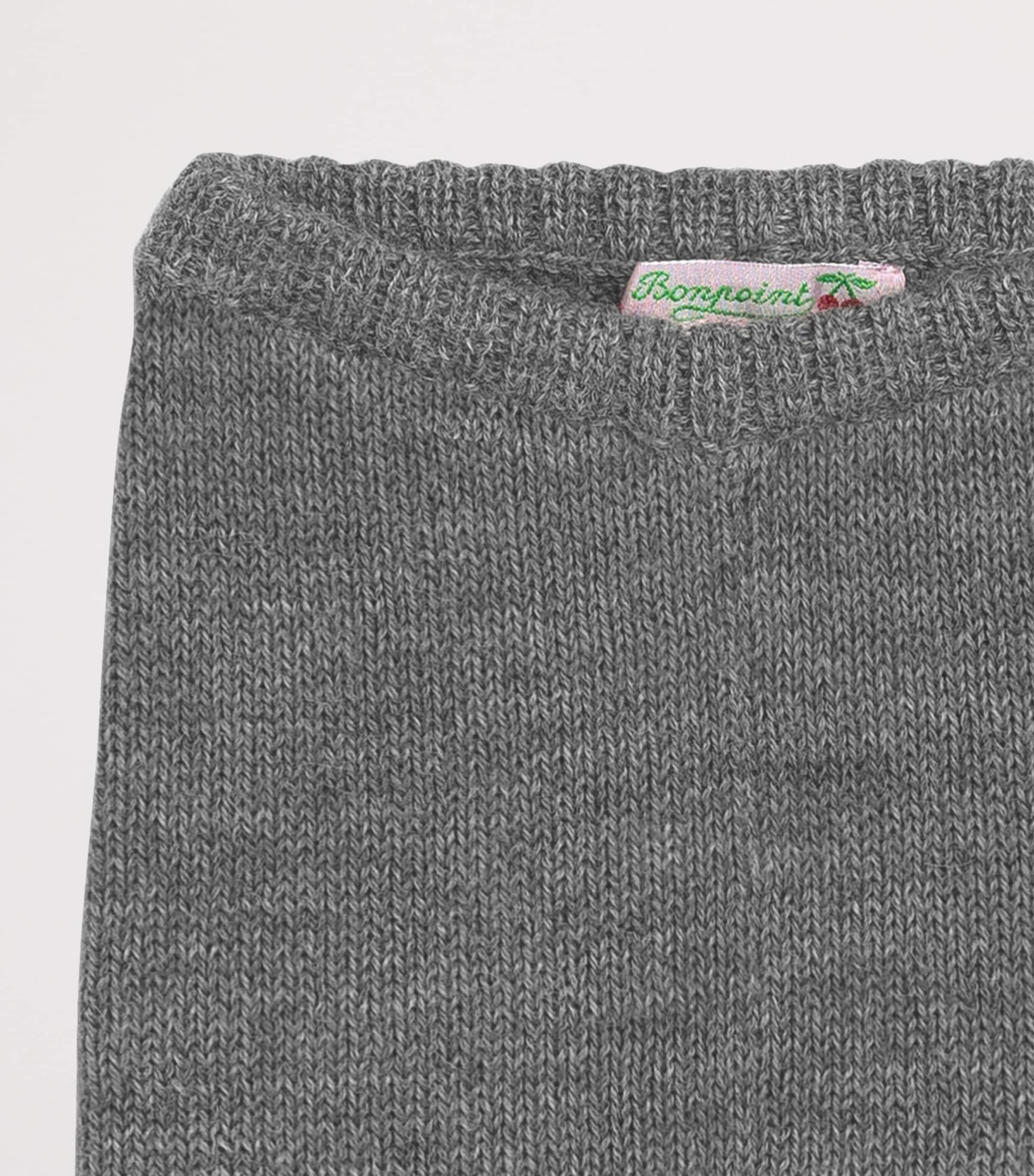 Cashmere Leggings (1-18 Months) GRIS CHINE C. Image 3