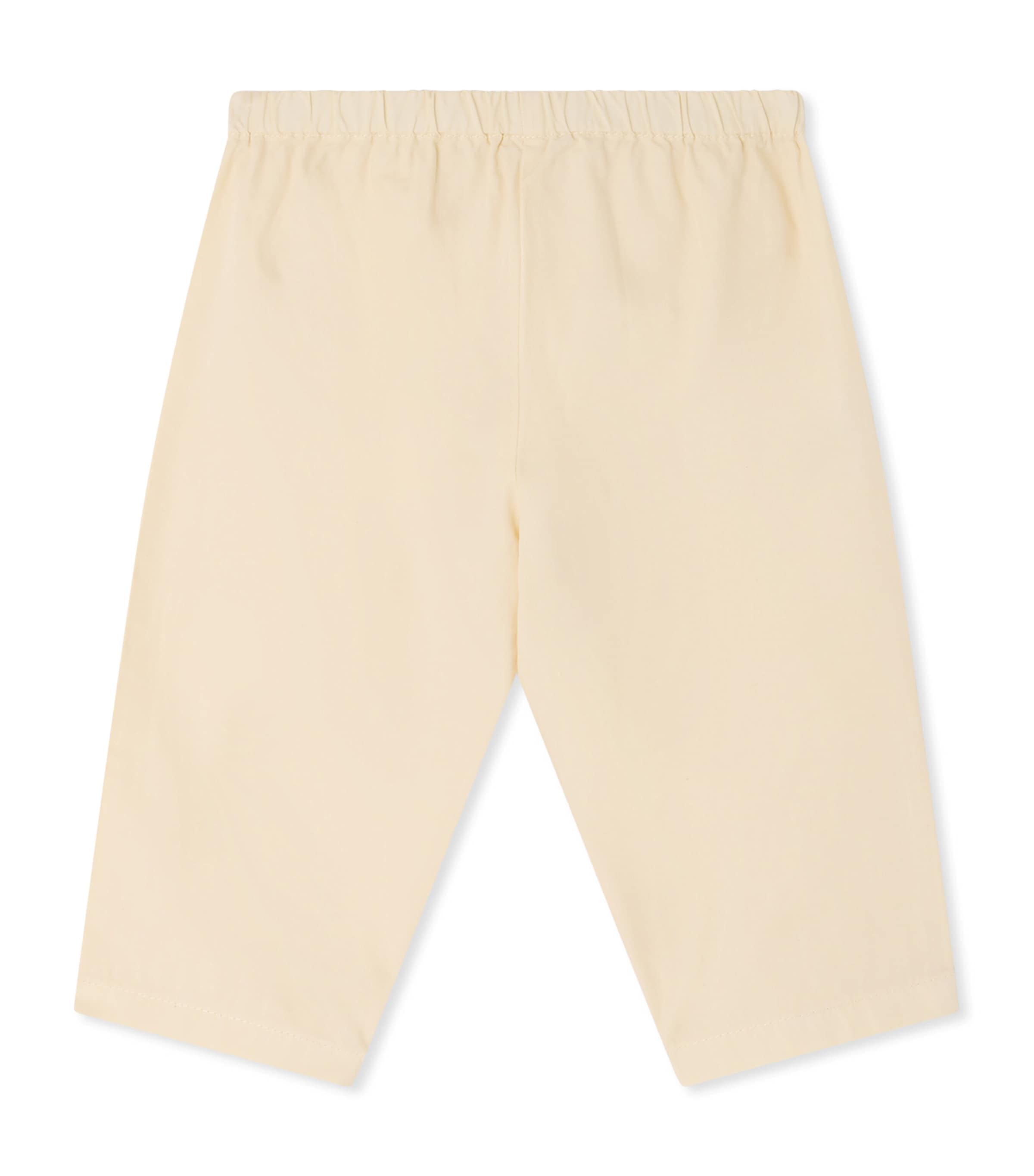 Bonpoint Cotton Trousers (6-18 Months) Ficelle Image 1
