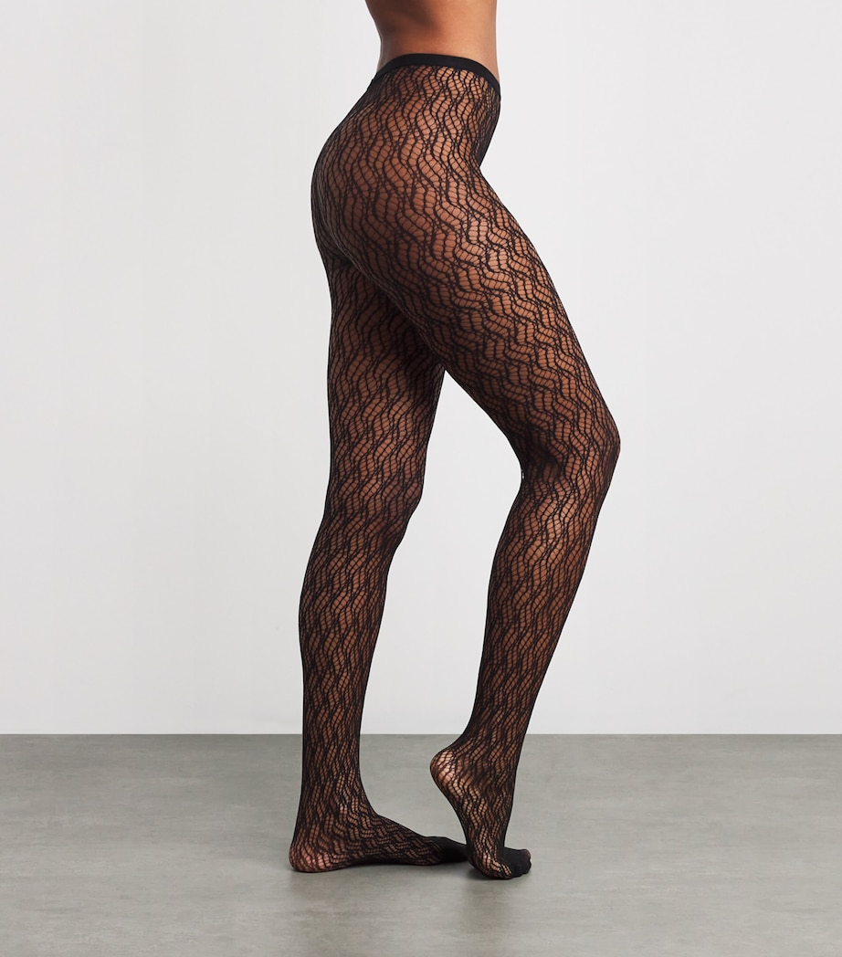 Fluid Fusion Net Tights 3009 BLACK Image 3