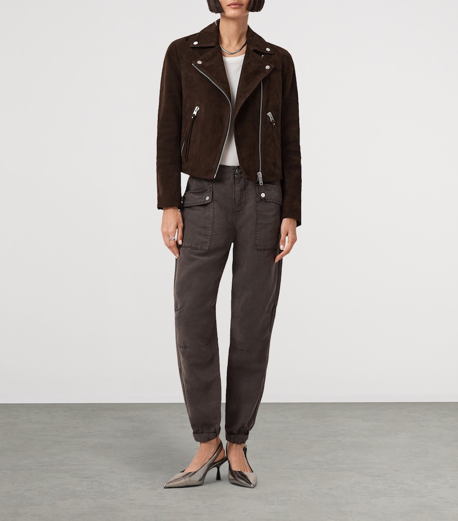 Val Cargo Trousers DARK BROWN Image 3