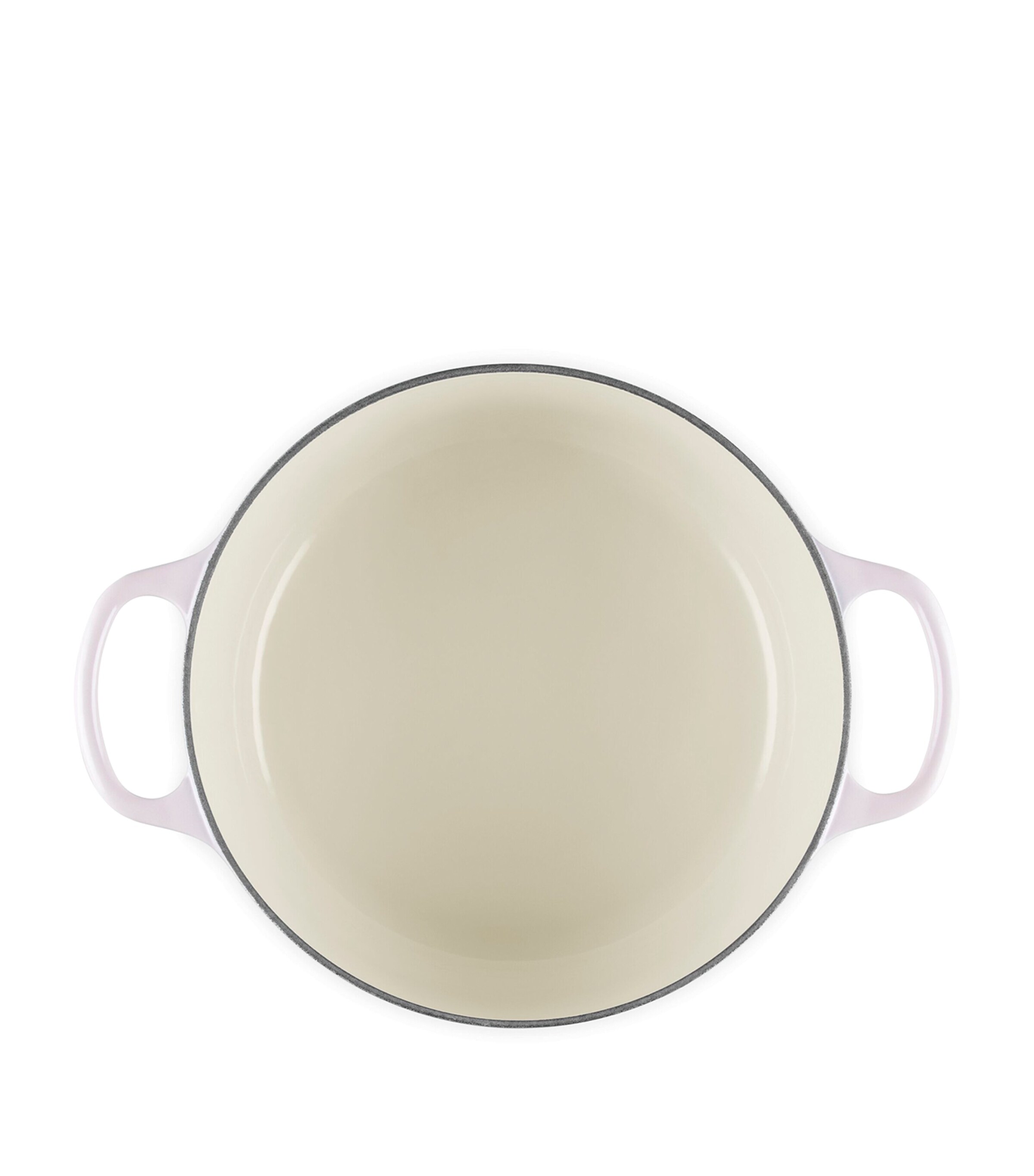 Cast Iron Glinda Embossed Casserole Dish (24cm) PINK Image 4