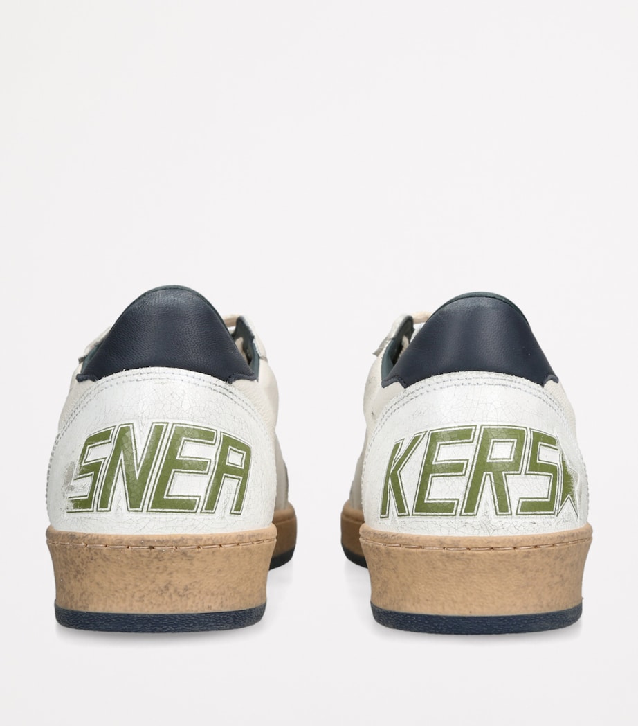 Leather Ballstar Sneakers WHITE/COMB Image 2