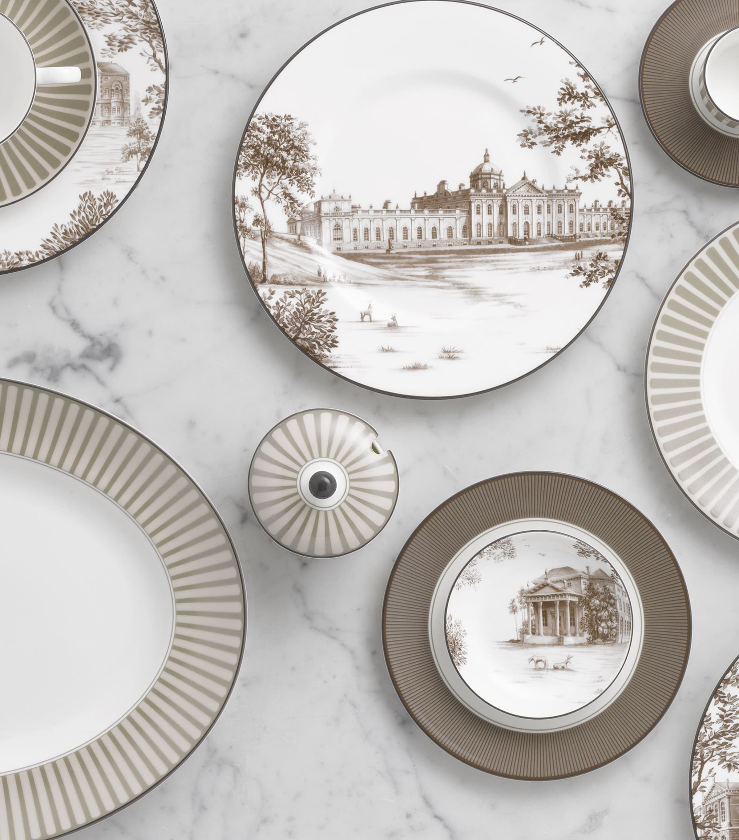 Wedgwood Parklands Coffee Saucer Grey Image 2
