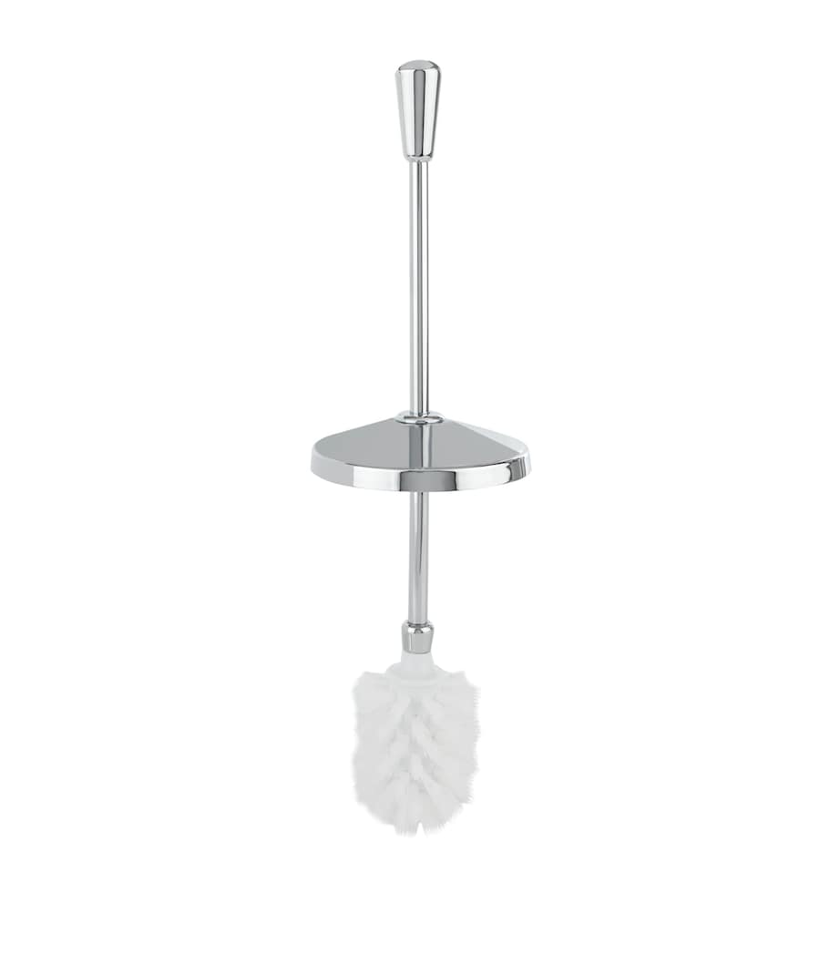 Cylinder Toilet Brush Holder SILVER Image 3