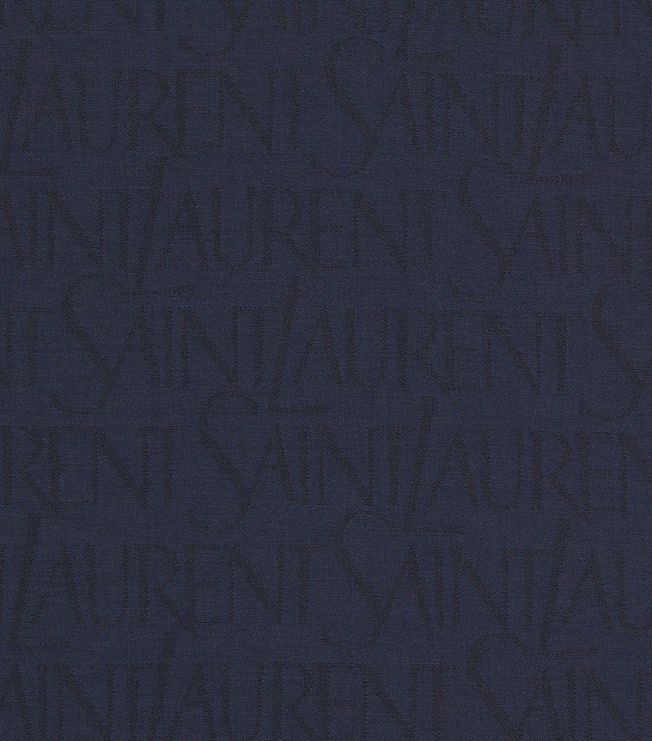Logo Jacquard Scarf 1068 Image 3