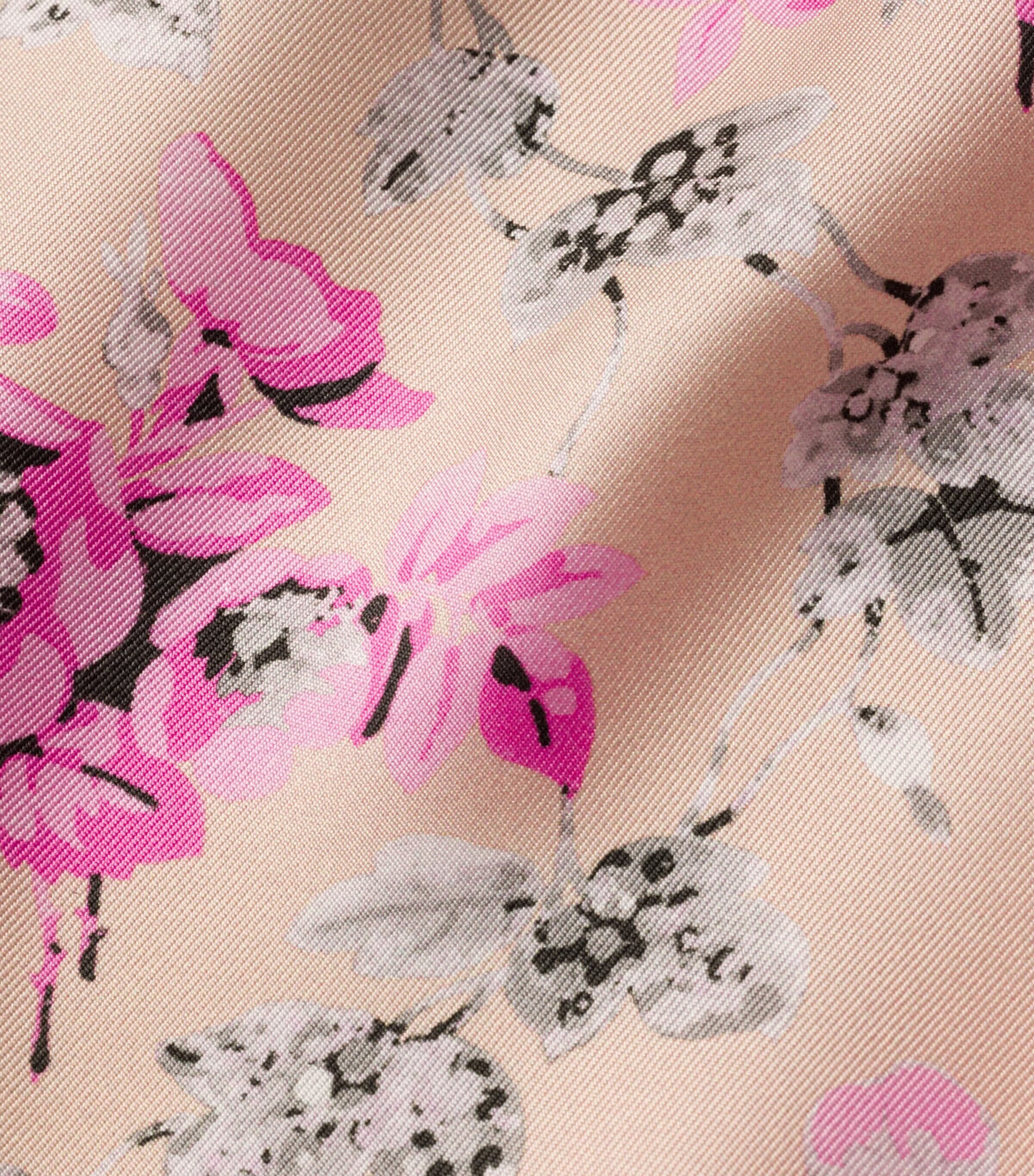 Prada Silk Floral Square Scarf Image 3