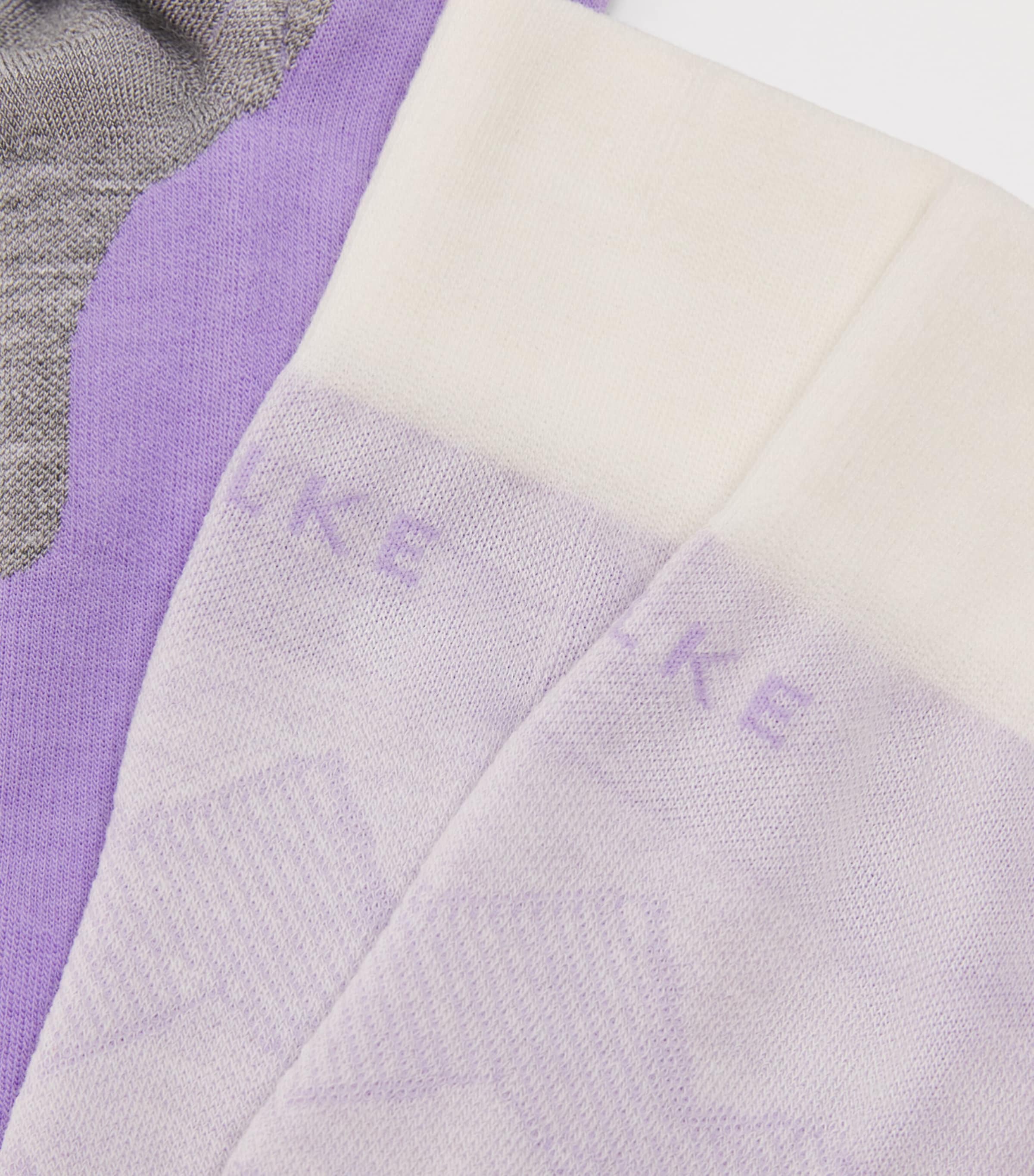 Falke Womens SK4 Skiing Socks Light Lilac Image 2