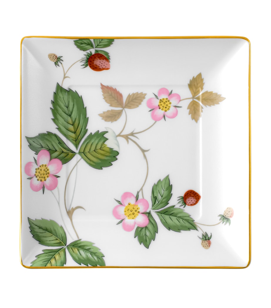 Wild Strawberry Square Tray (14cm x 14cm) MULTI Image 1