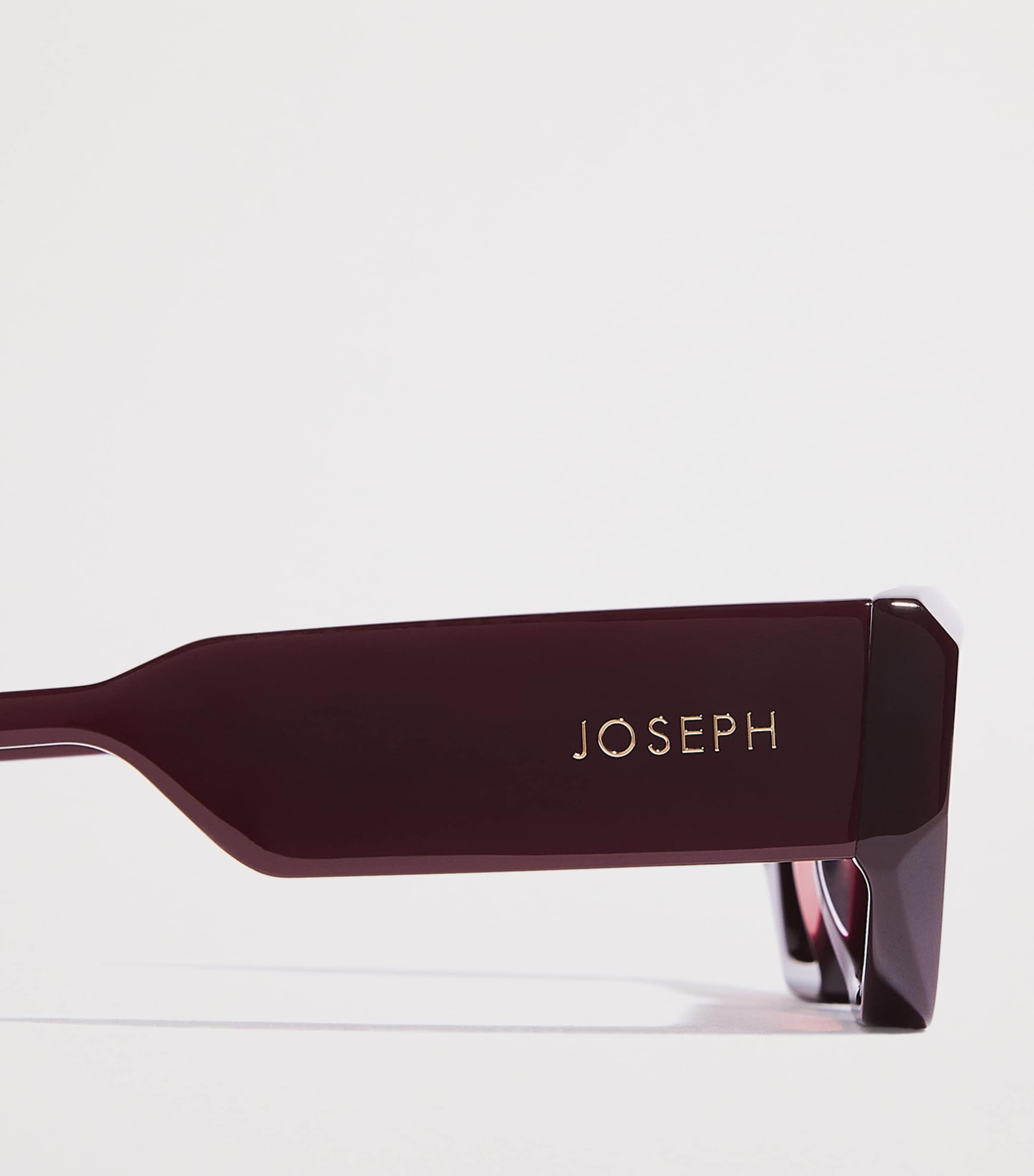 Joseph Cat Eye Souk Sunglasses Plum Image 5