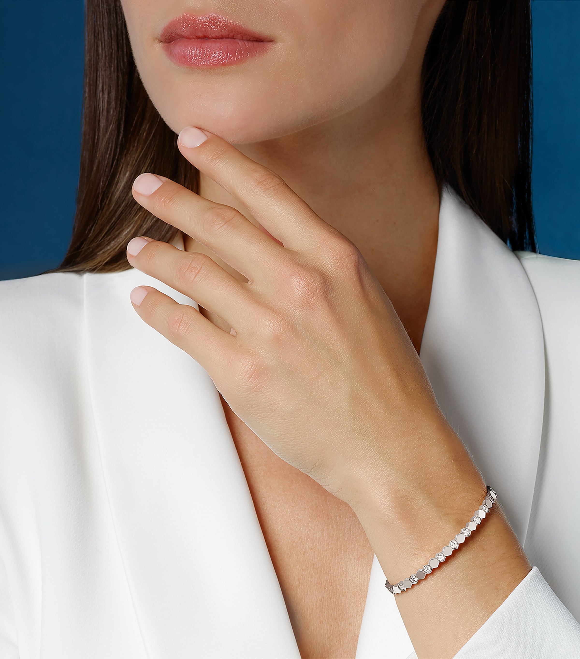 Chaumet White Gold and Diamond Bee de Chaumet Bracelet White Gold Image 2