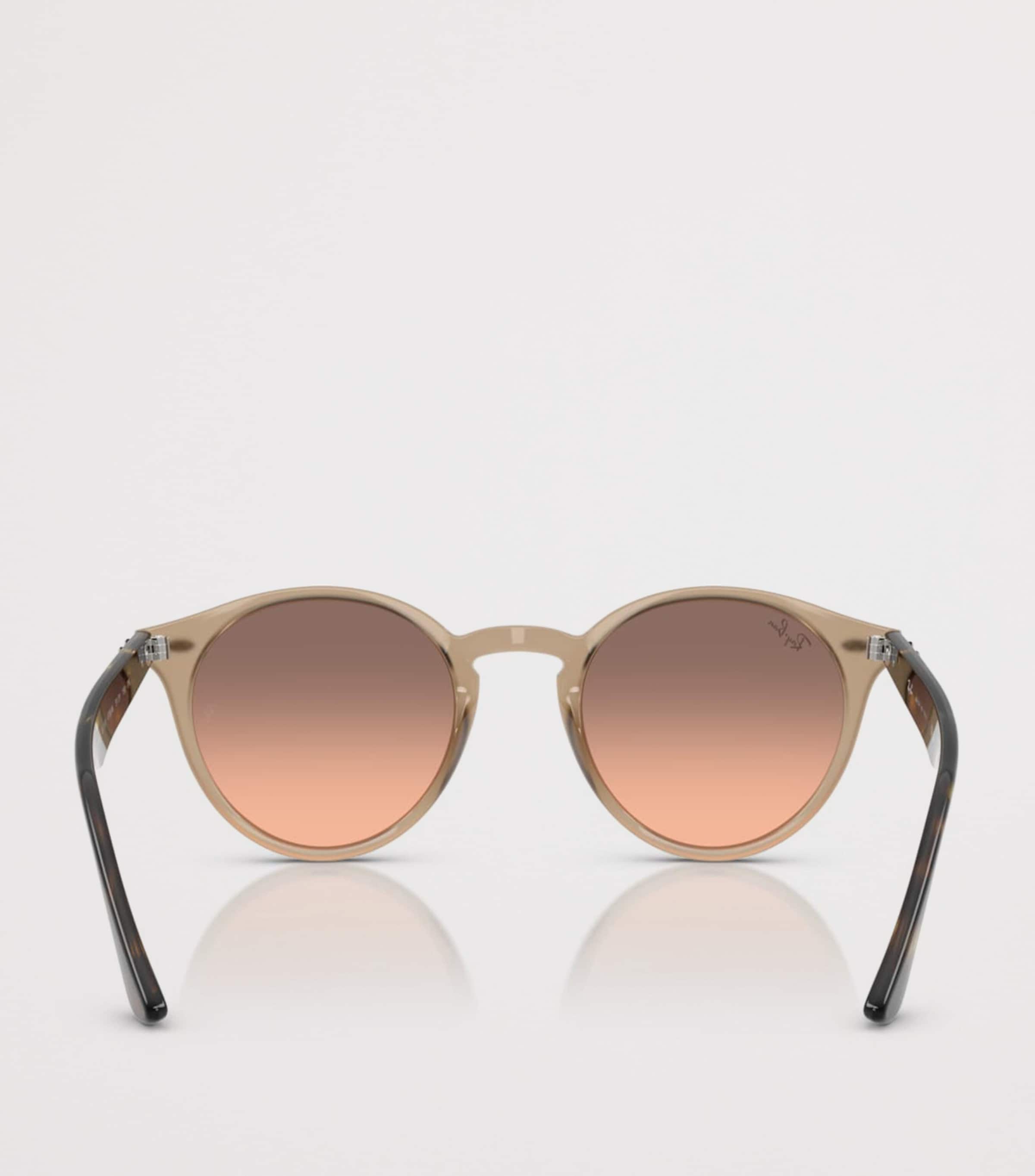 Ray-Ban Propionate Round Sunglasses Beige Image 4