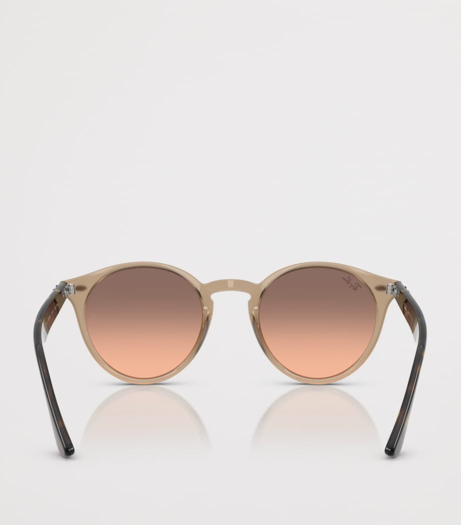 Ray-Ban Propionate Round Sunglasses Beige Image 4