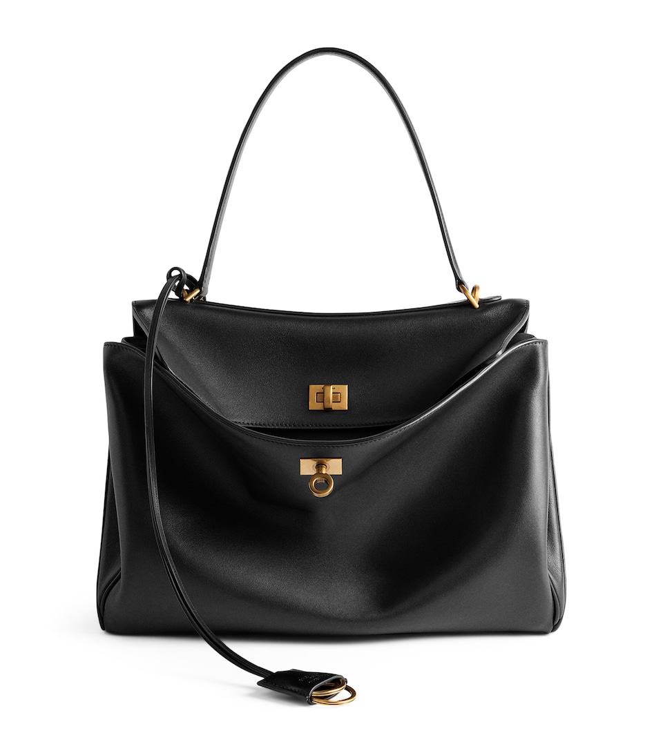 Balenciaga Medium Calfskin Rodeo Shoulder Bag
