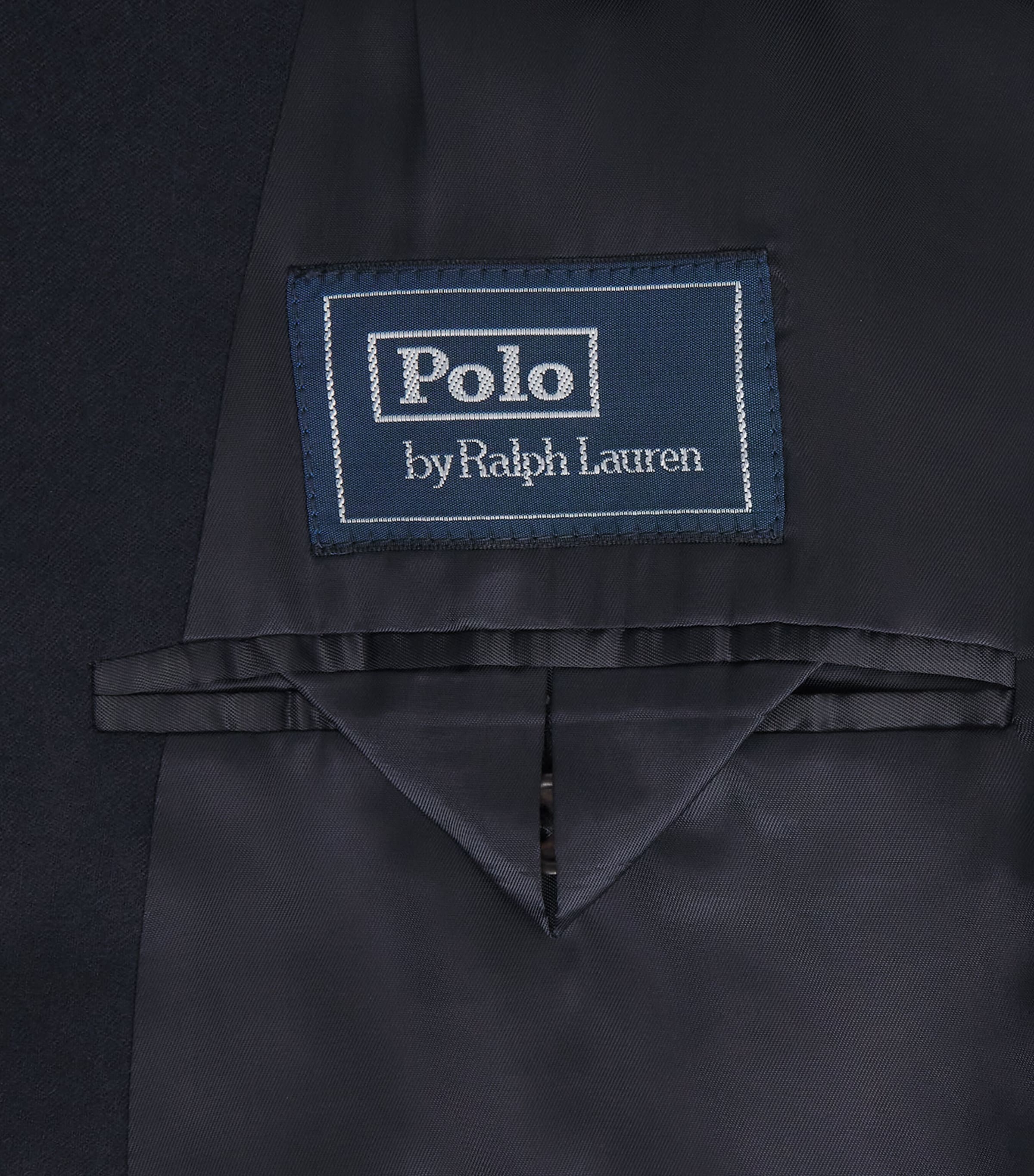 Polo Ralph Lauren Mens Wool Double-Breasted Blazer Navy Image 5