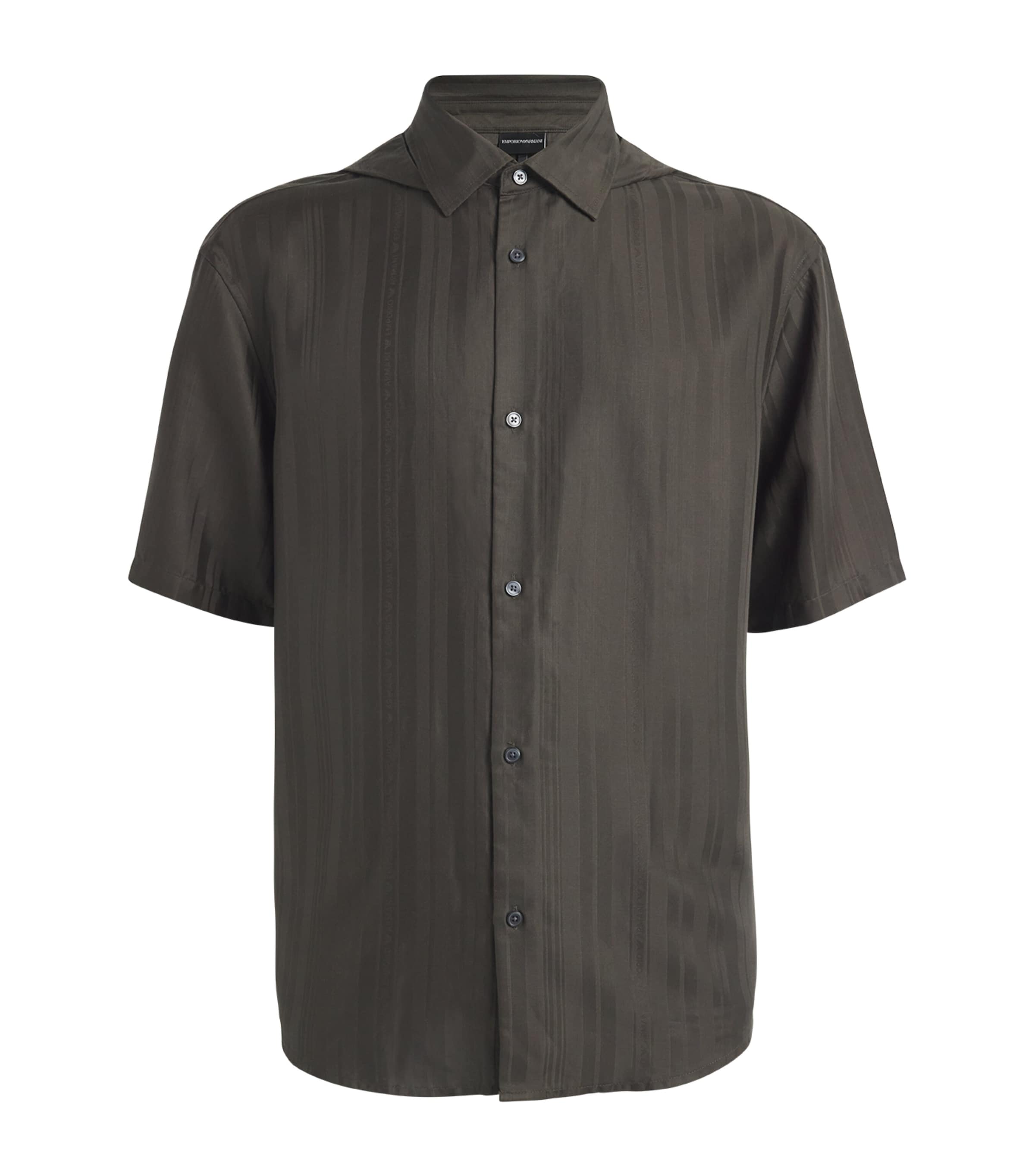 Emporio Armani Hooded Short-sleeve Shirt