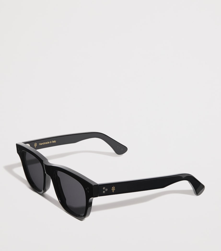 Eleventy Cellulose Acetate Marco Sunglasses Nero E Nero Image 2