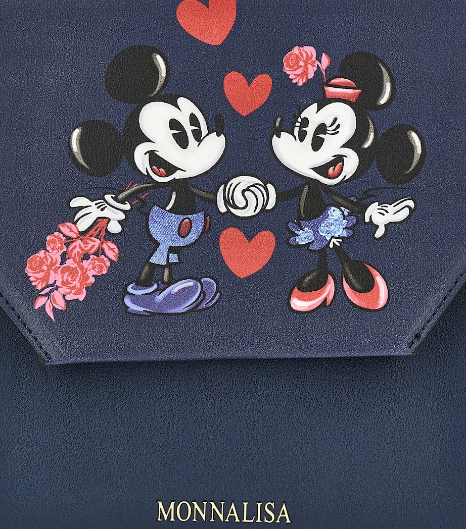 Mickey And Minnie Backpack BLU NAVY Image 4