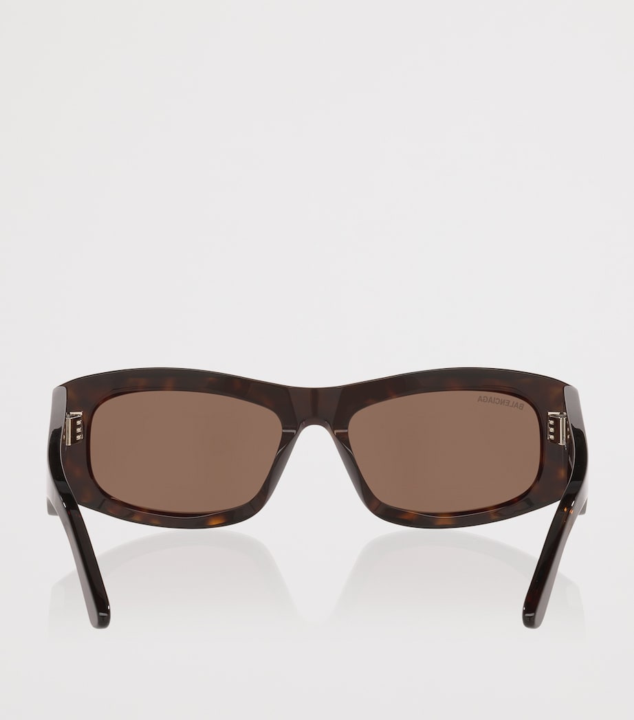 Tortoiseshell BB0395S Rectangular Sunglasses 4402L8 Image 4