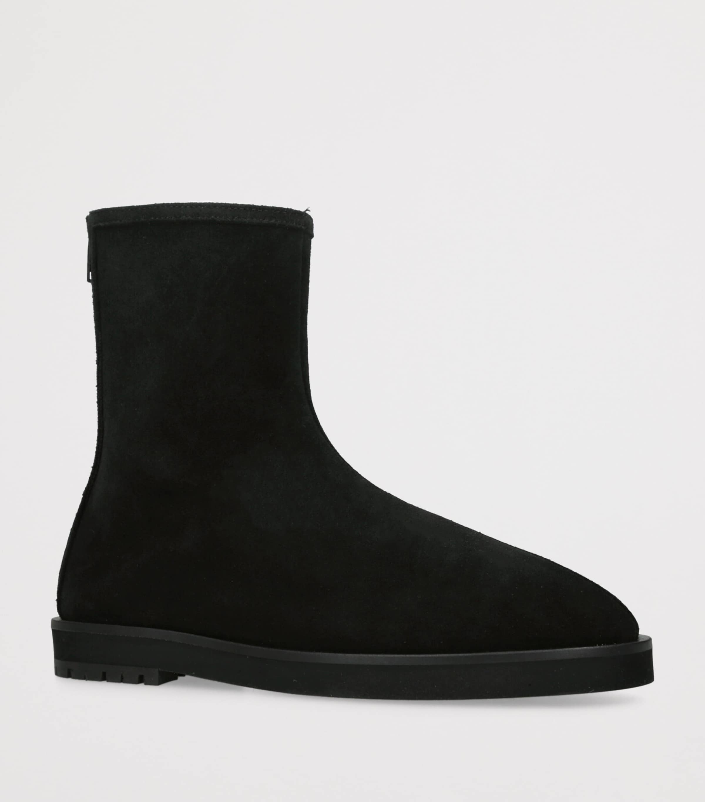 Suede Joss Ankle Boots BLACK Image 3