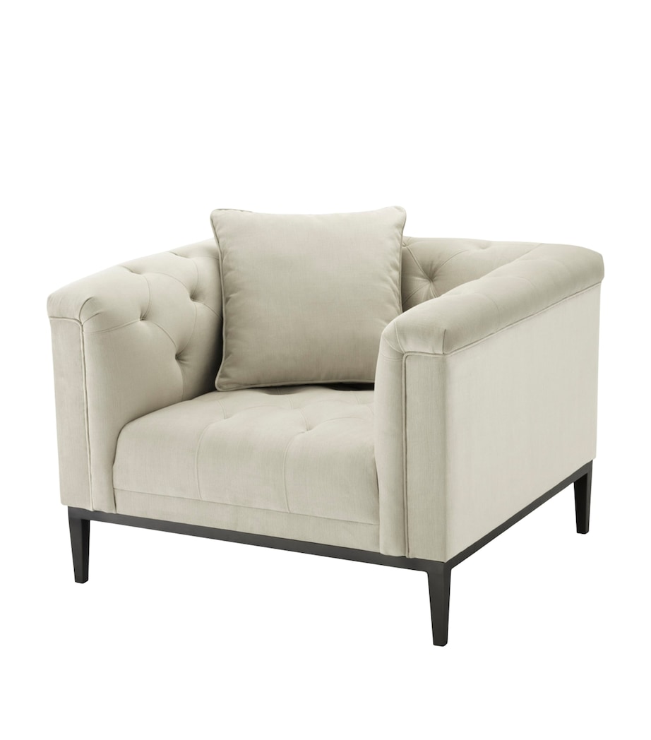 Cesare Armchair PEBBLE GREY Image 1