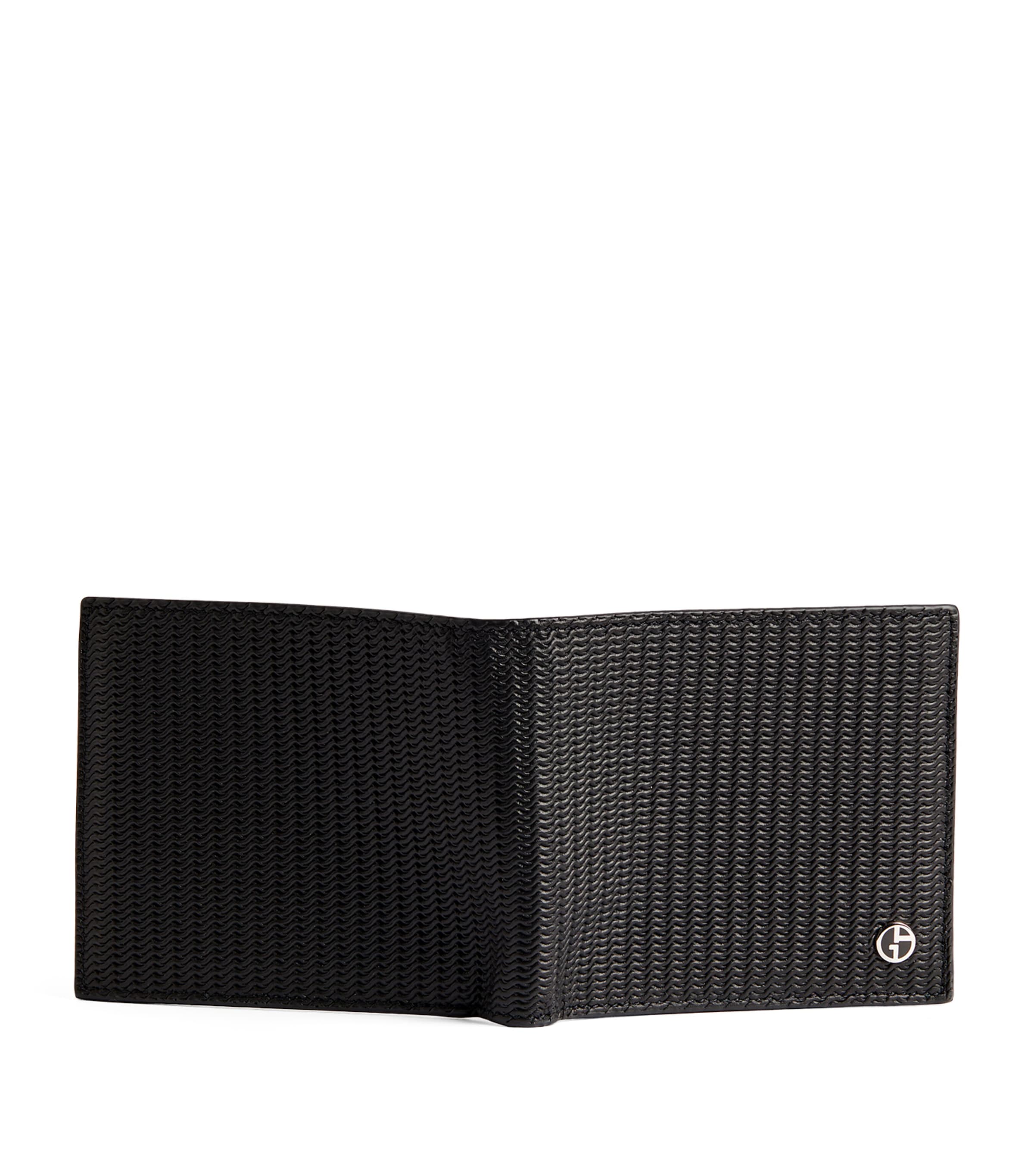 Leather Wave-Embossed Bifold Wallet 80001 Image 2