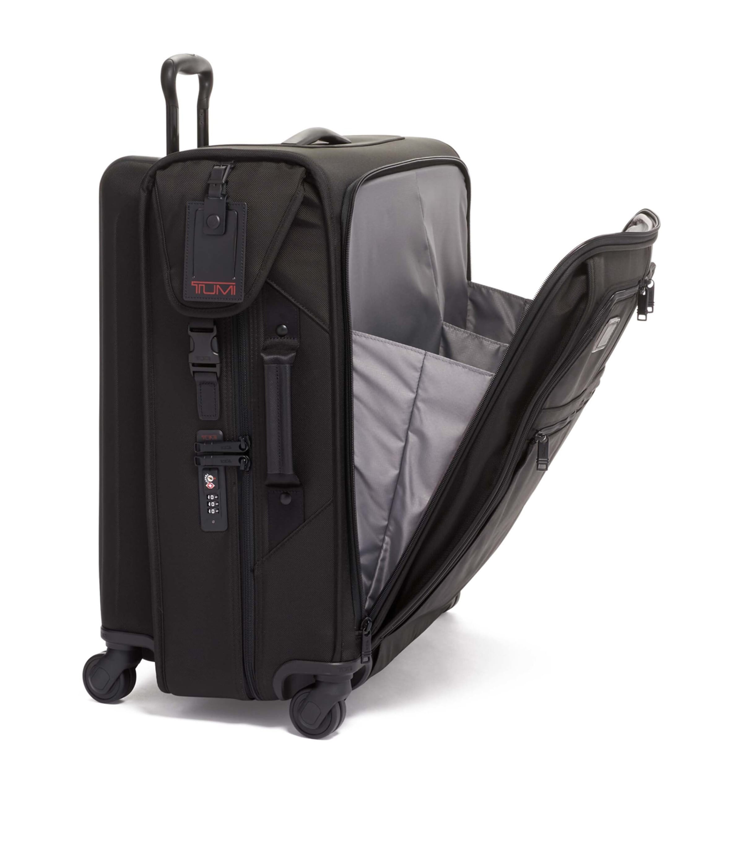 Alpha 3 Extended Trip 4-Wheel Garment Bag (61cm) BLACK Image 3