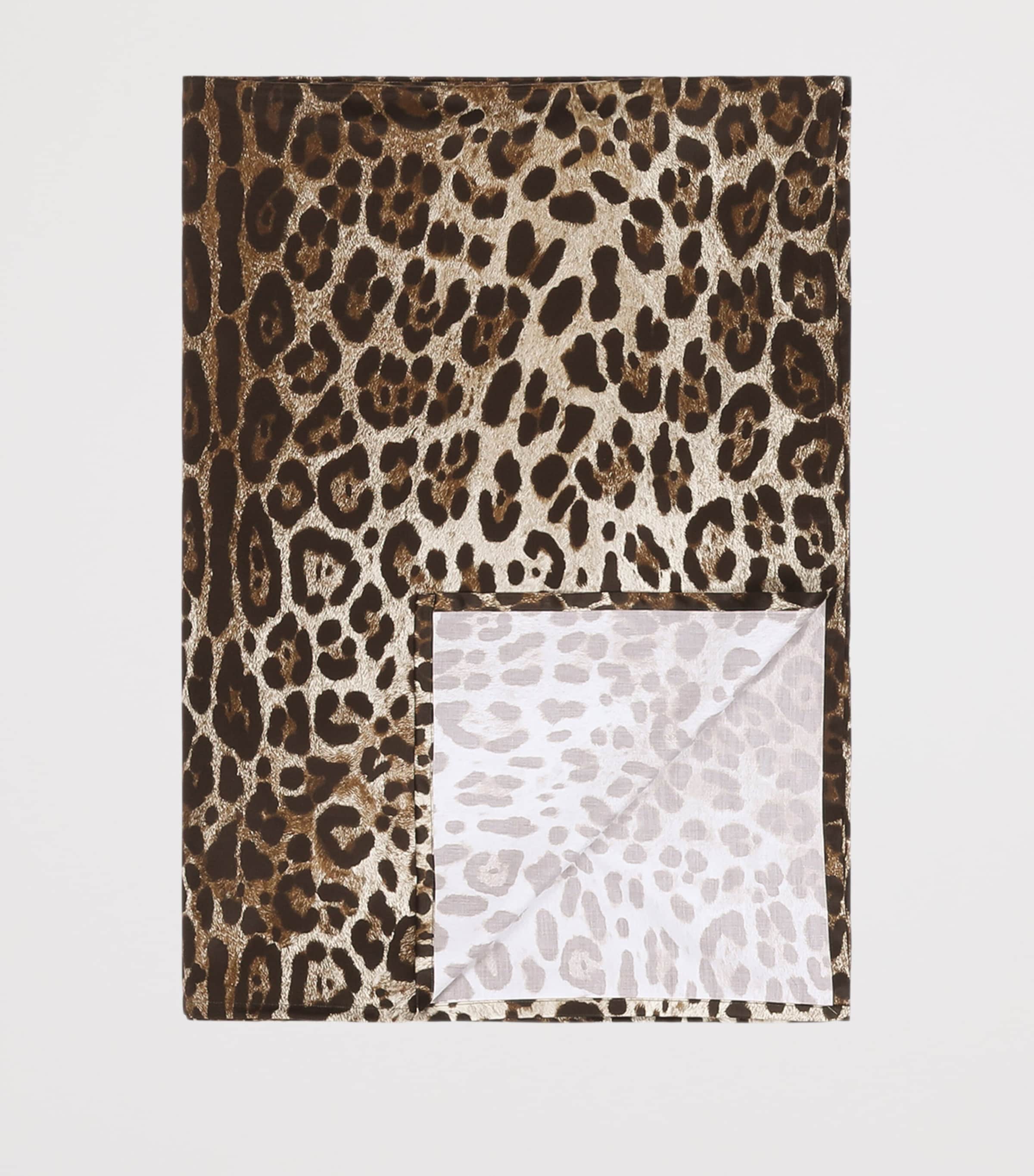 Cotton Leopard King Fitted Sheet (300cm x 300cm) UL003-LEOPARDO Image 2