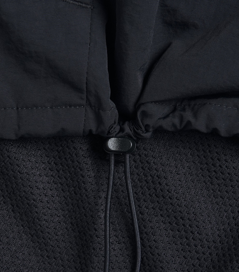 Fred Perry Mens Taslan Oversized Shell Jacket Black Image 6